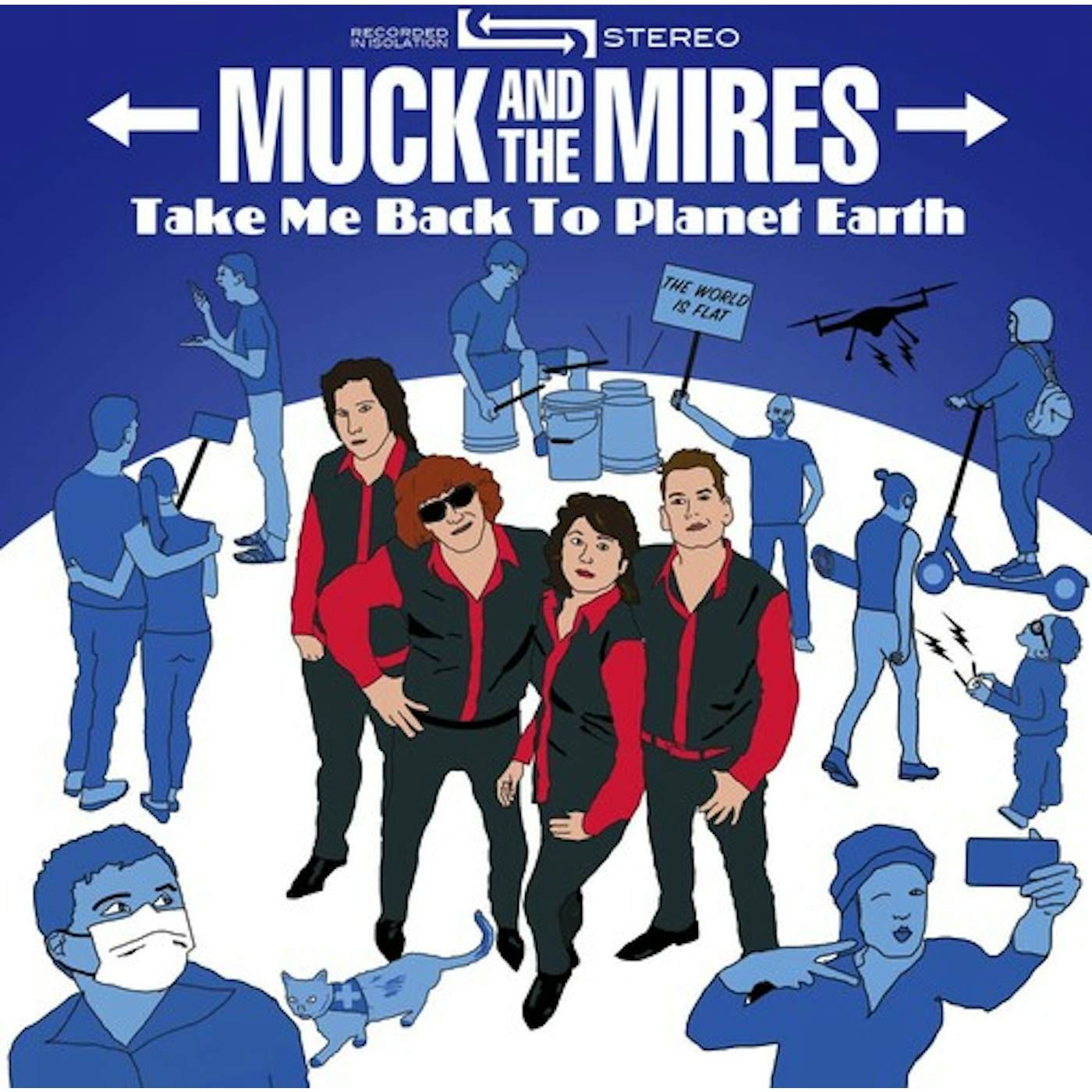 Muck & The Mires TAKE ME BACK TO PLANET EARTH CD