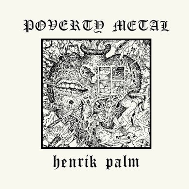 Henrik Palm POVERTY METAL (RED VINYL) Vinyl Record