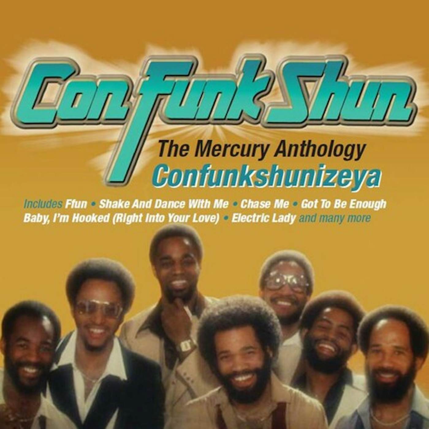 Con Funk Shun CONFUNKSHUNIZEYA: MERCURY ANTHOLOGY CD