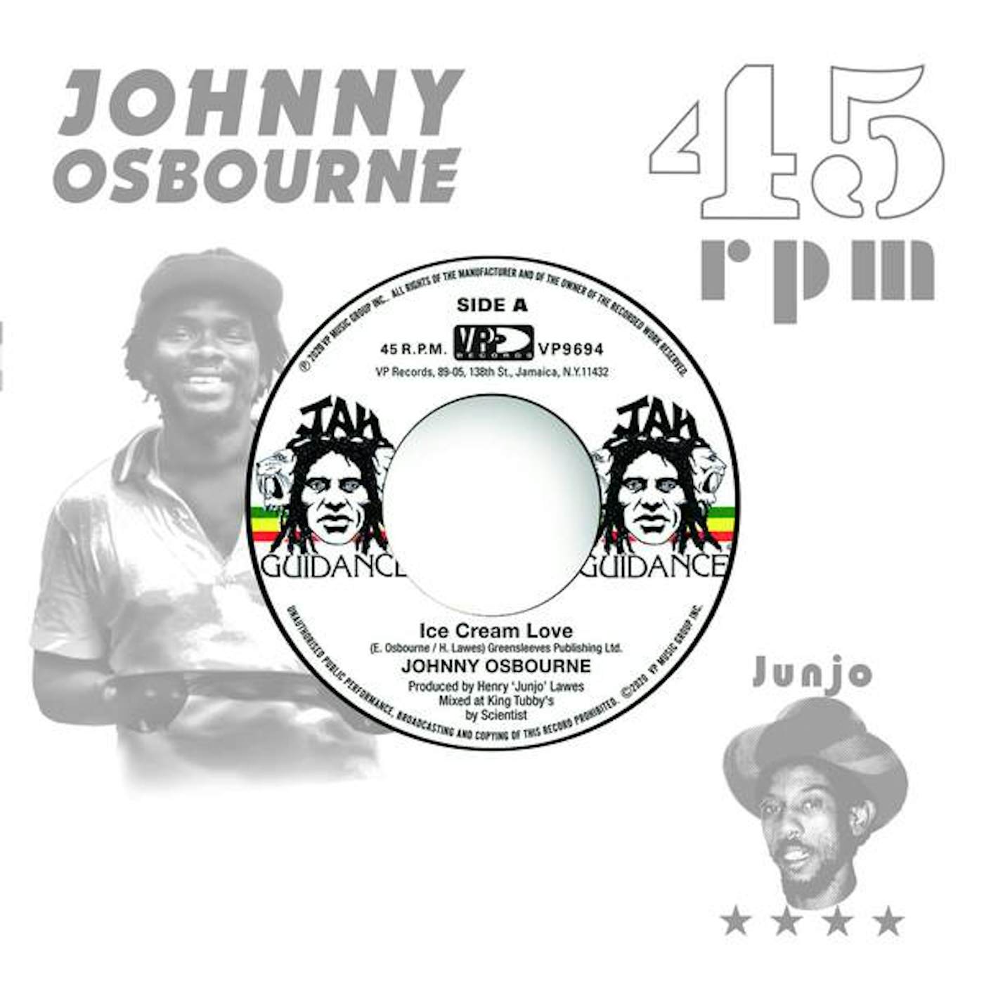 Johnny Osbourne Ice Cream Love Vinyl Record