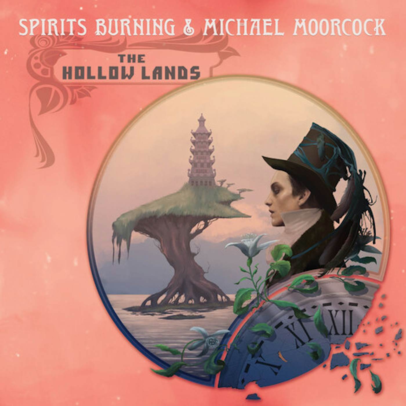 Spirits Burning / Michael Moorcock HOLLOW LANDS CD