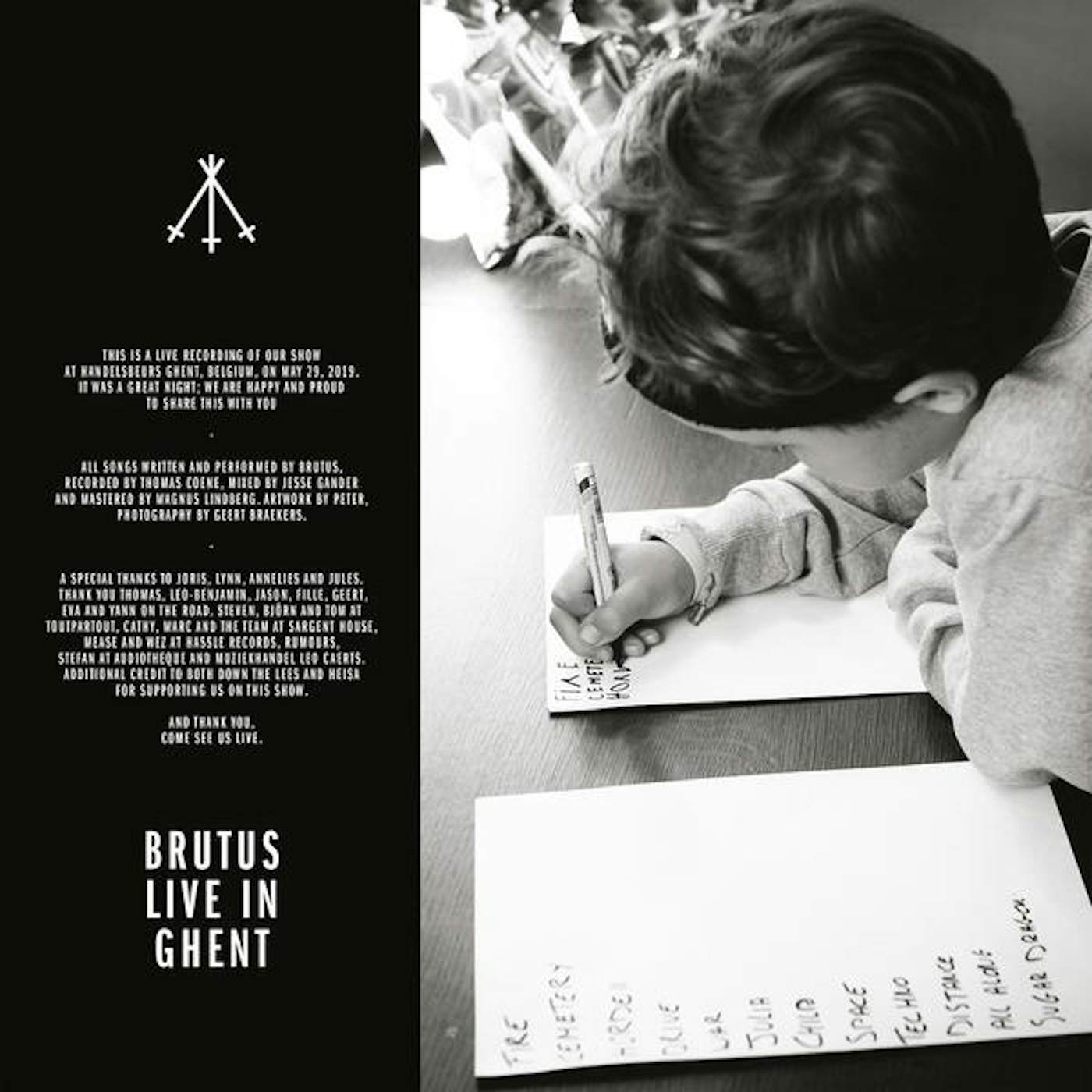 Brutus Live In Ghent Vinyl Record