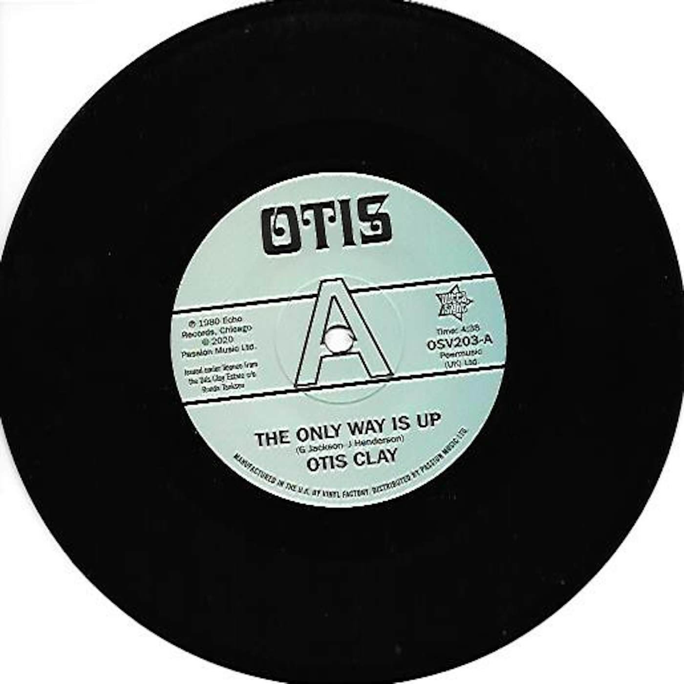 Otis Clay ONLY WAY IS UP / MESSING WITH MY MIND Vinyl Record