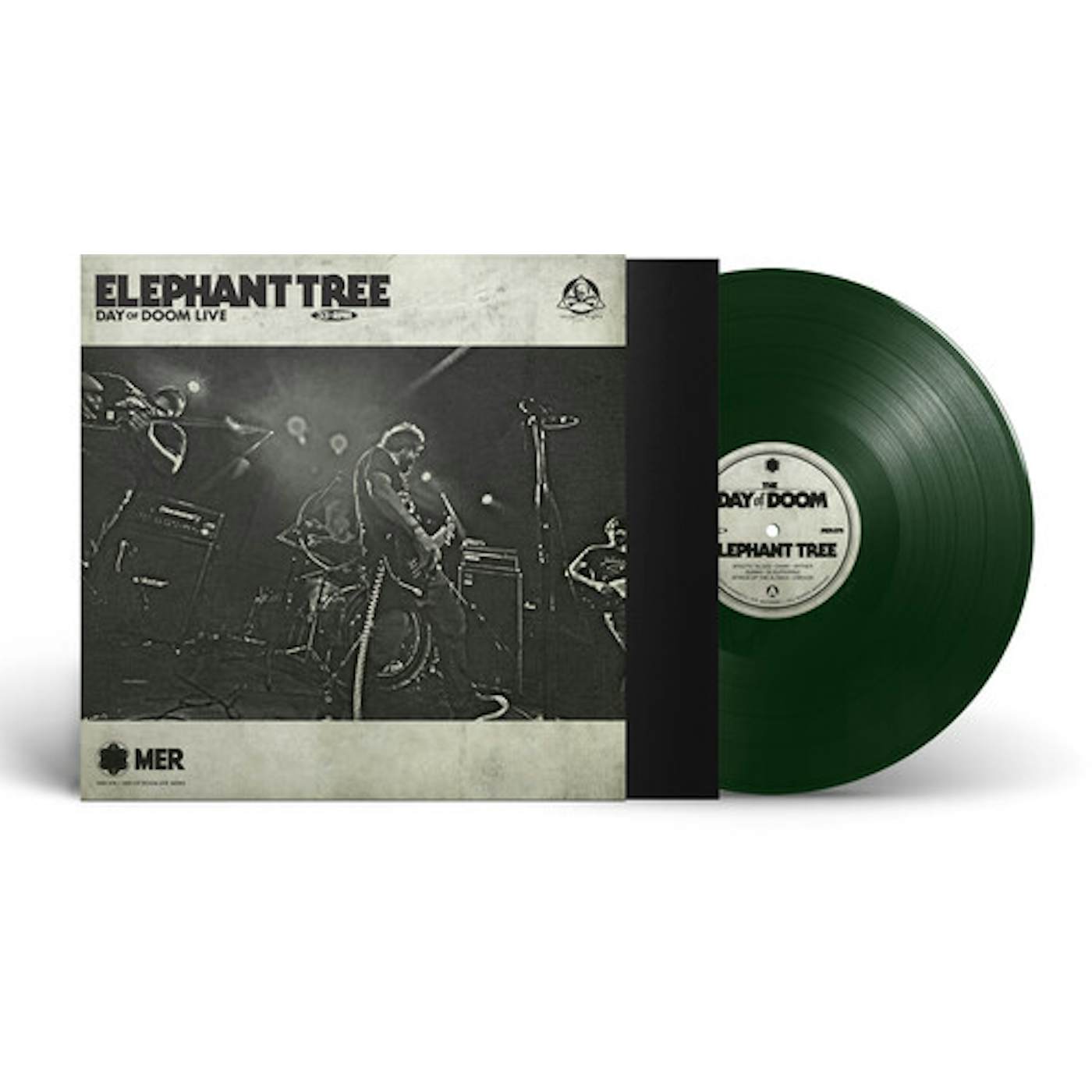 Elephant Tree DAY OF DOOM LIVE (DARK GREEN VINYL) Vinyl Record
