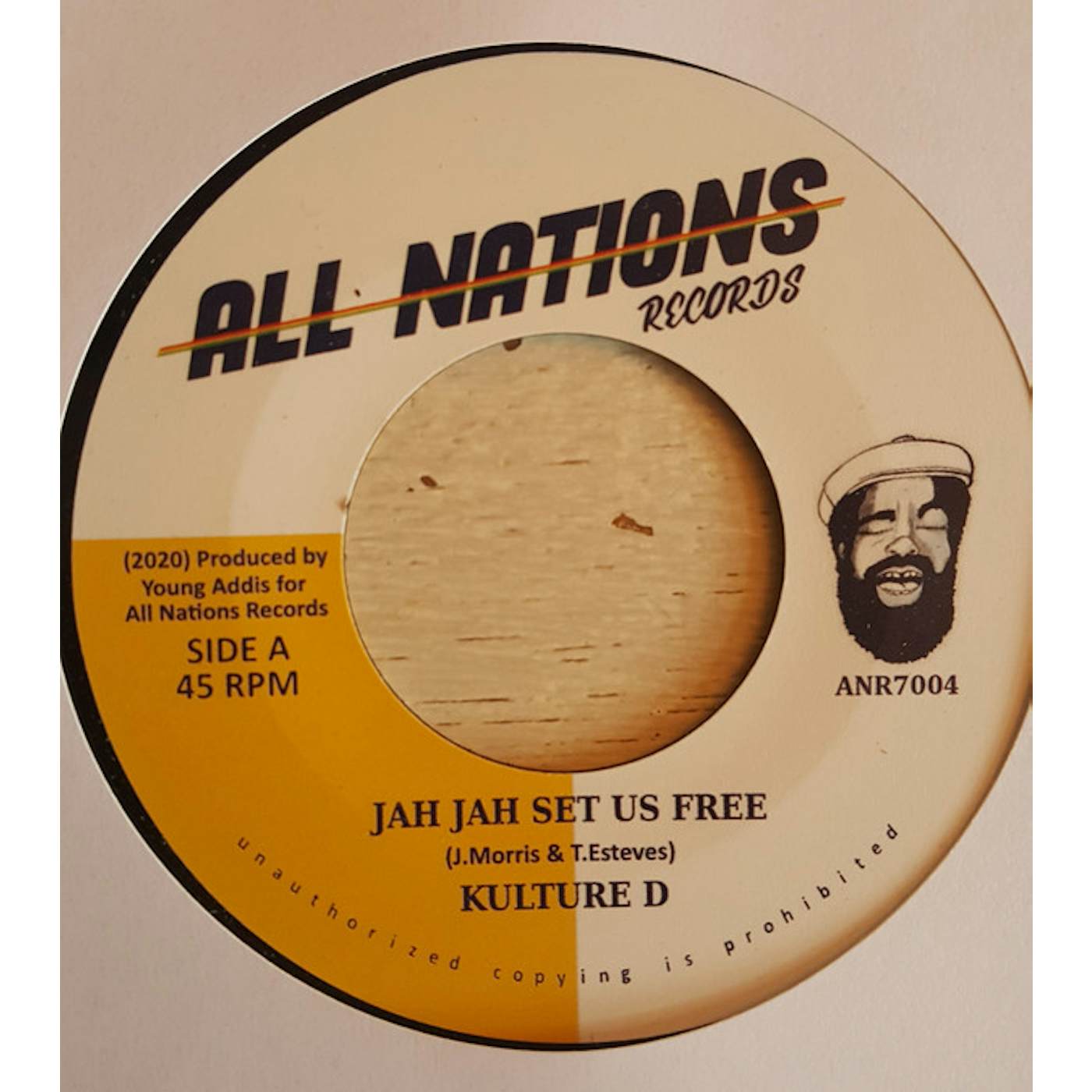 Kulture D / Higher Meditation JAH JAH SET US FREE / JAH JAH SET DUB FREE Vinyl Record