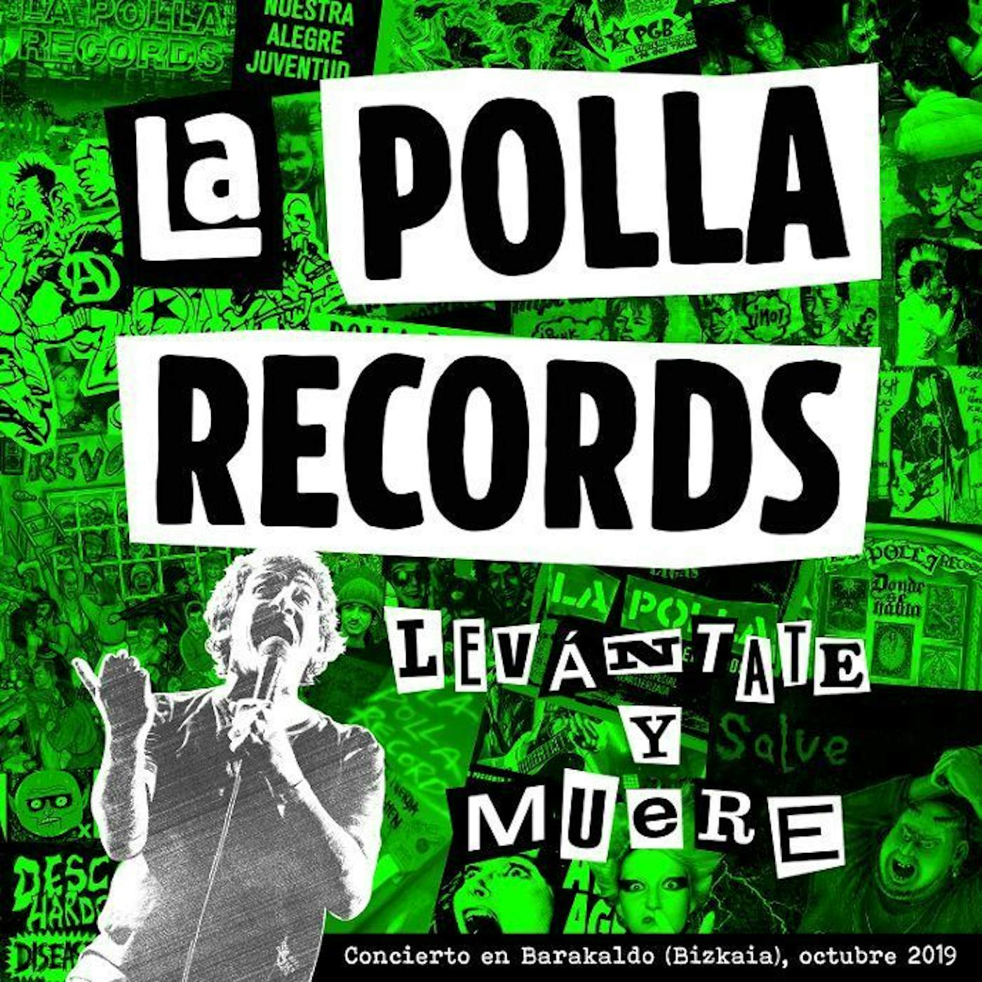 La Polla Records LEVANTATE Y MUERE Vinyl Record