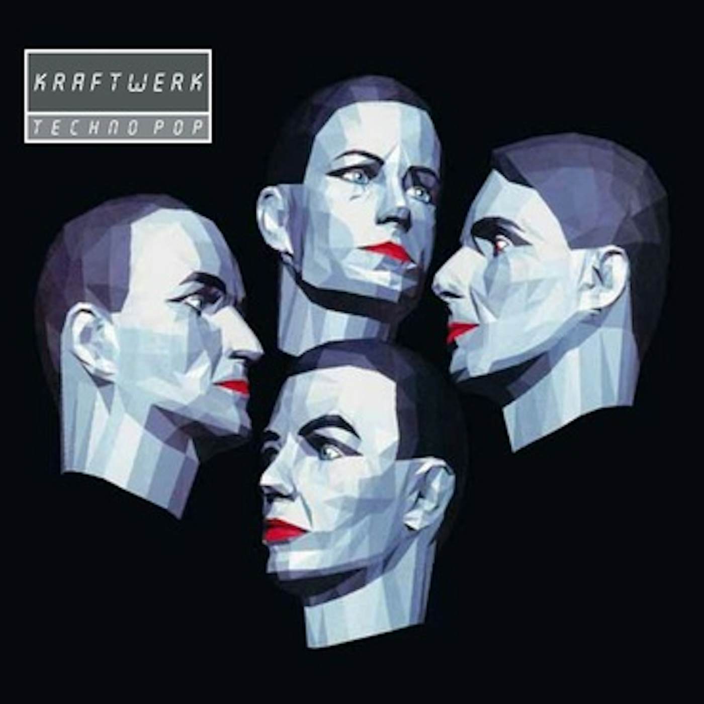 Kraftwerk TECHNO POP (GERMAN VERSION) Vinyl Record