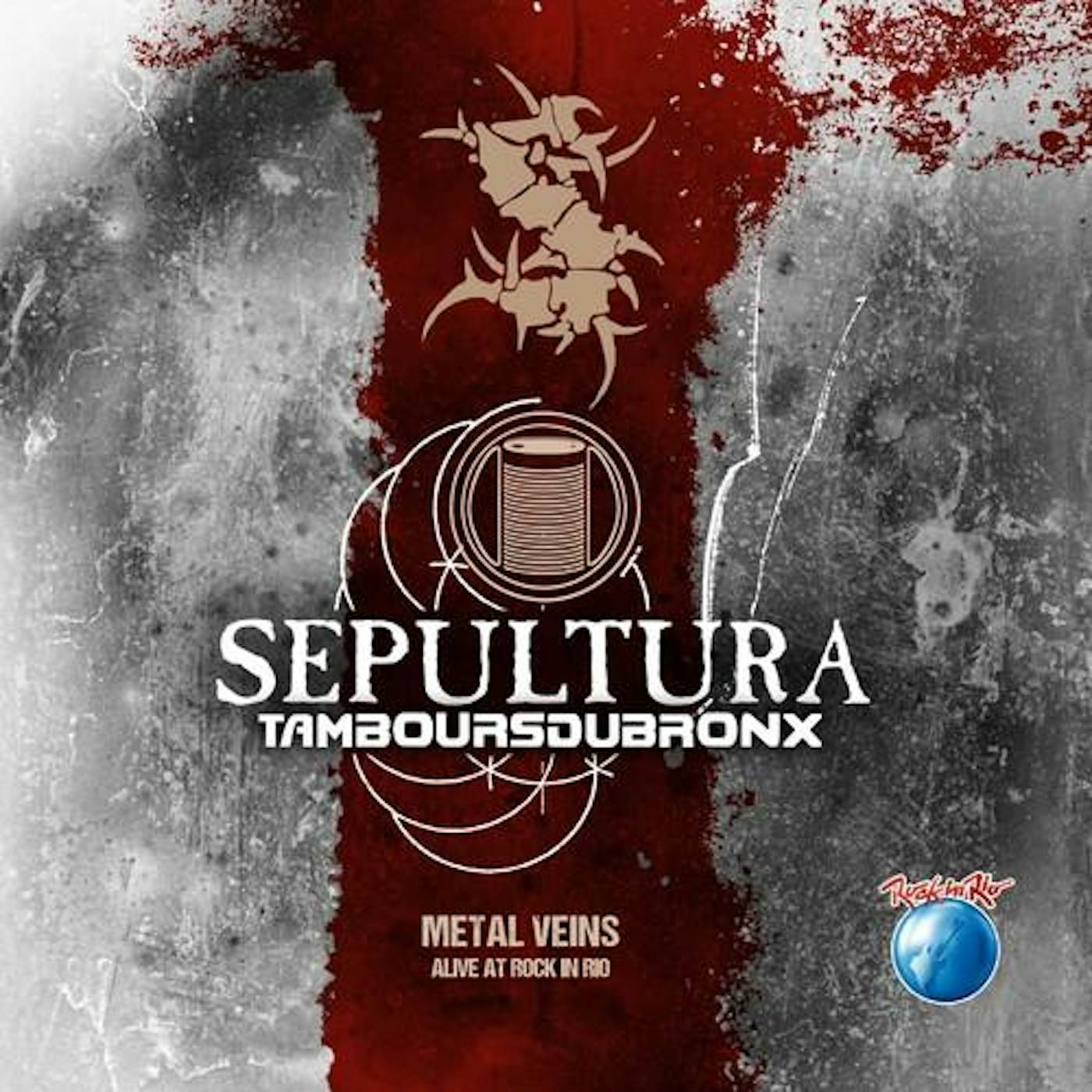 Sepultura METAL VEINS - ALIVE AT ROCK IN RIO (LIMITED/2LP) Vinyl Record