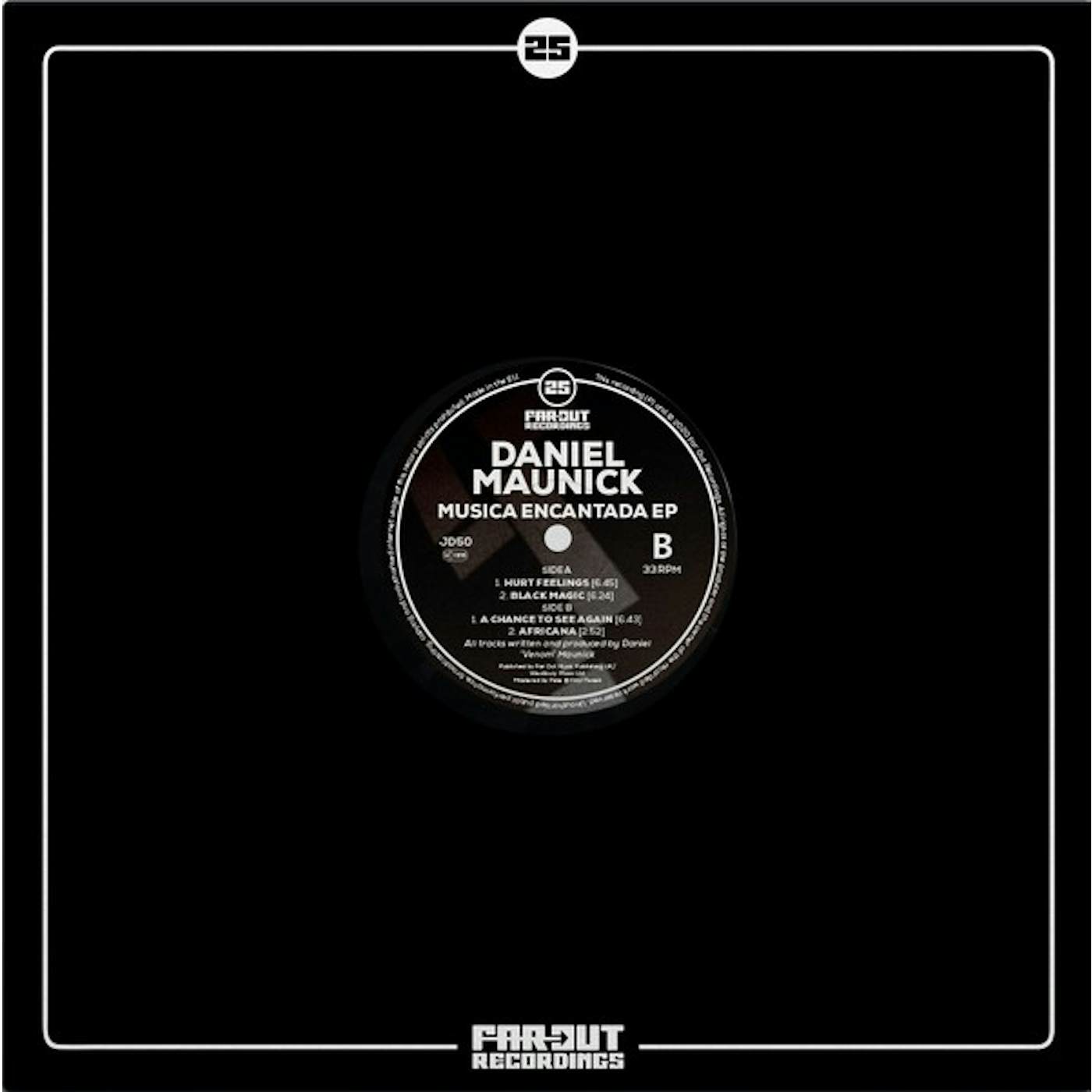Daniel Maunick MUSICA ENCANTADA Vinyl Record