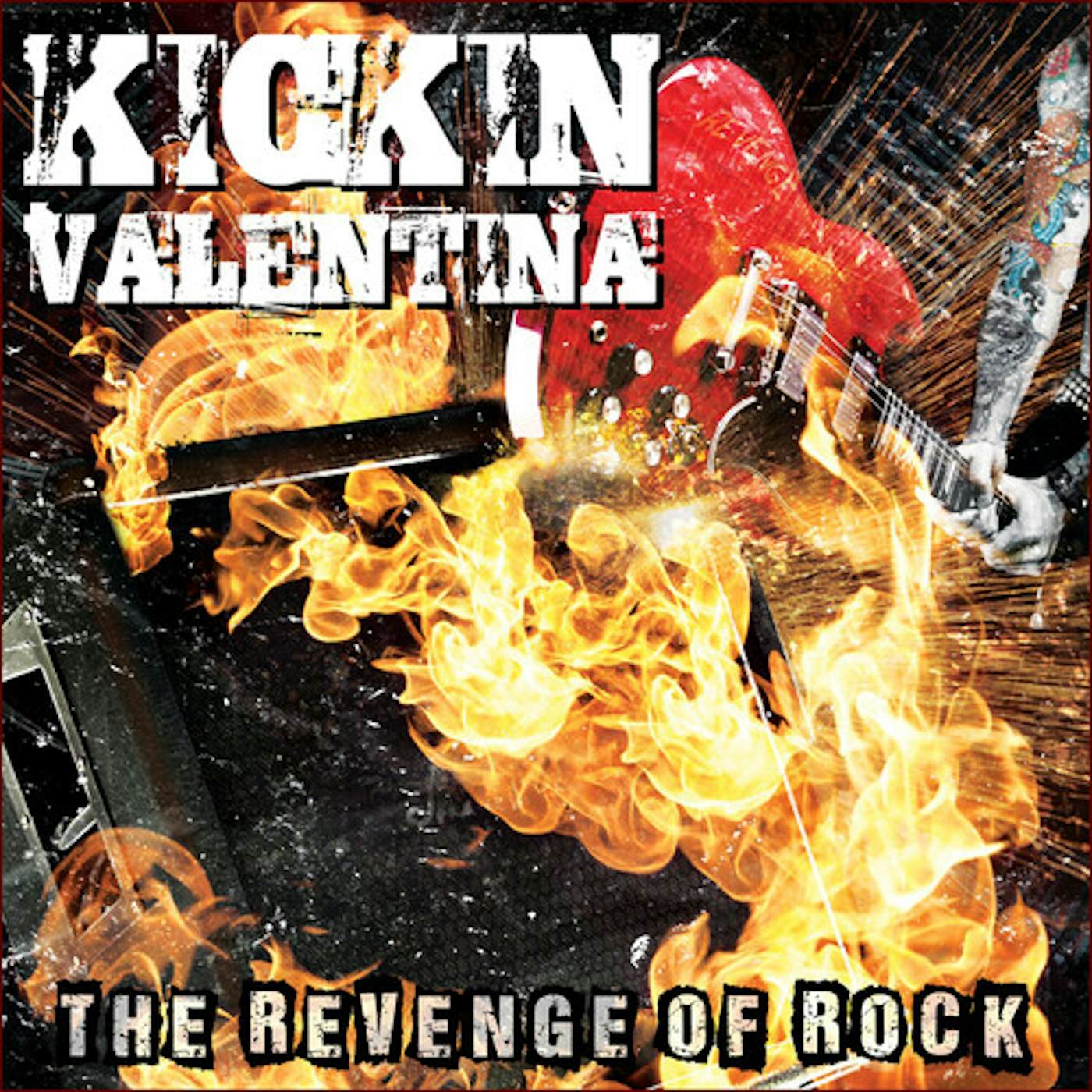 Kickin Valentina REVENGE OF ROCK CD