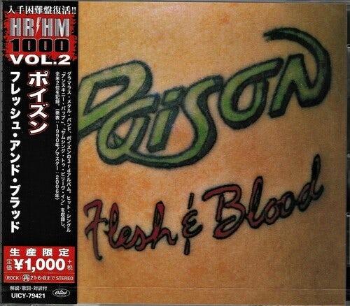 Poison FLESH & BLOOD CD
