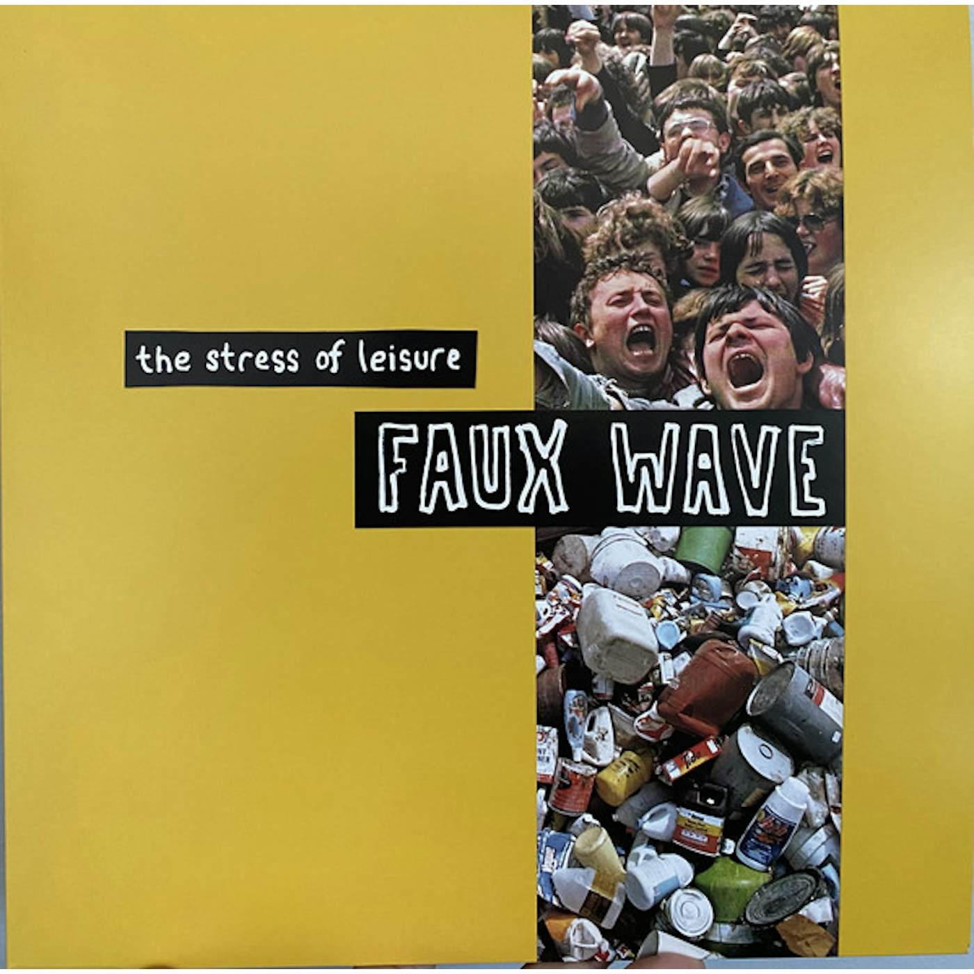 The Stress Of Leisure Faux Wave Vinyl Record