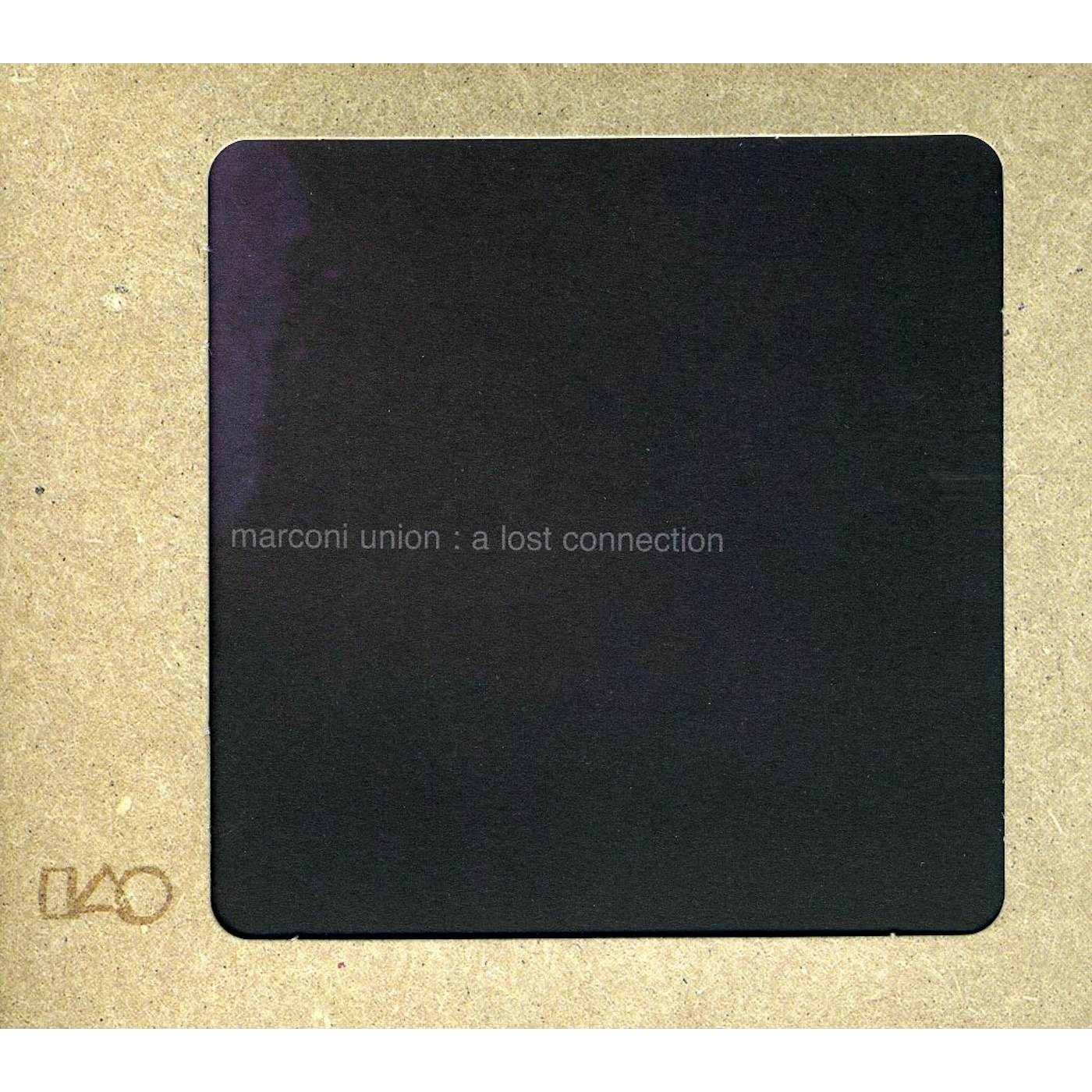 Marconi Union LOST CONNECTION CD