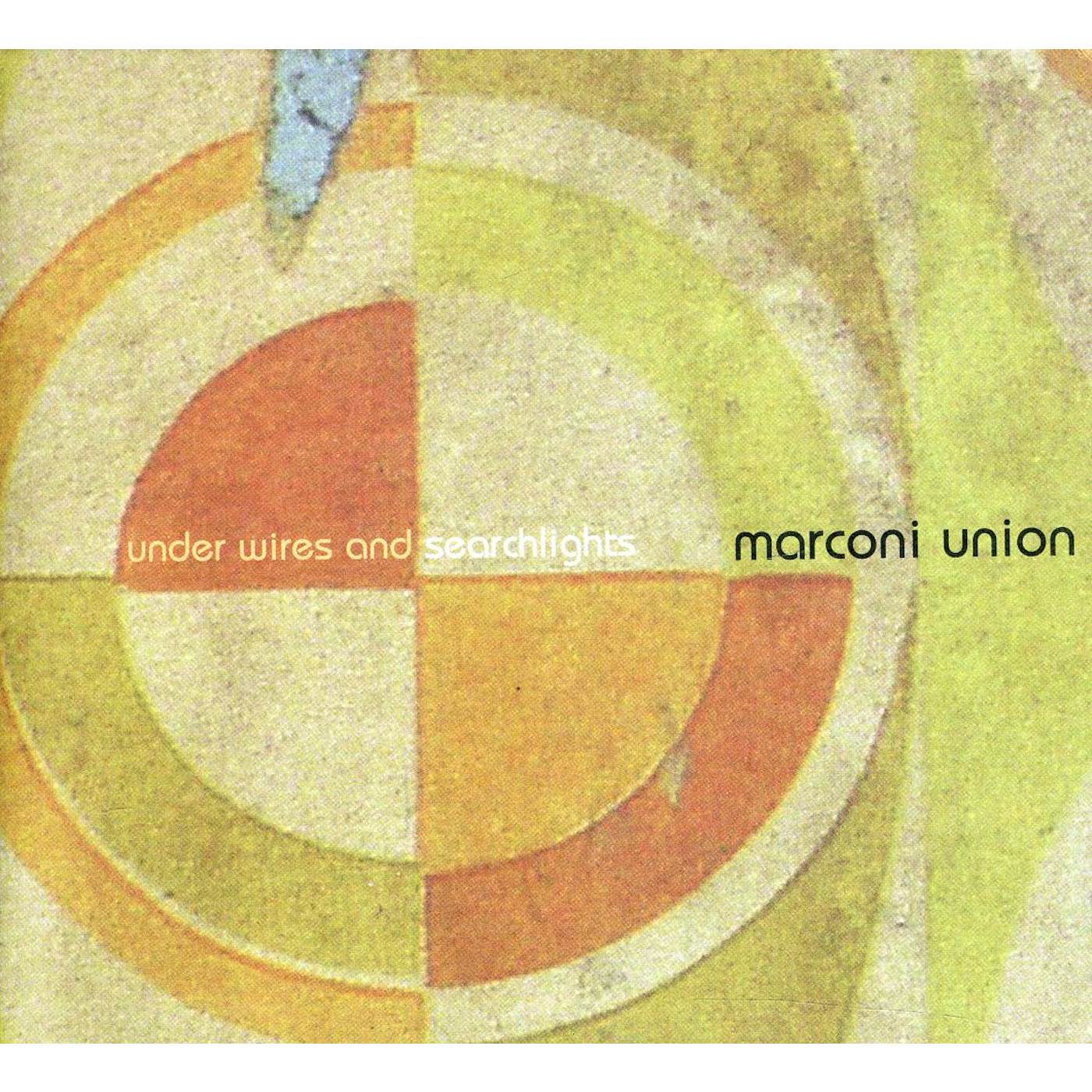Marconi Union UNDER WIRES AND SEARCHLIGHTS CD