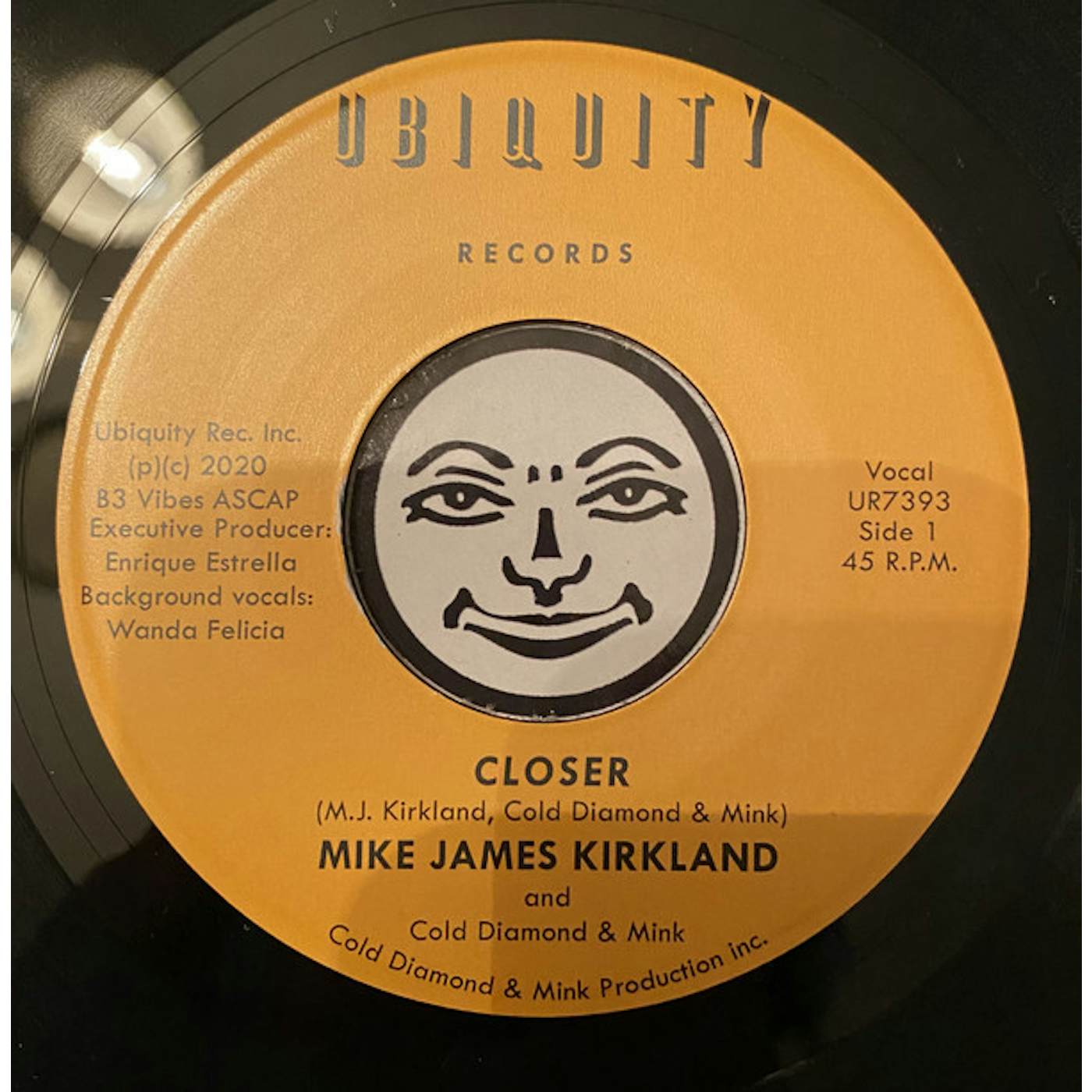 Mike James Kirkland / Cold Diamond / Mink CLOSER Vinyl Record