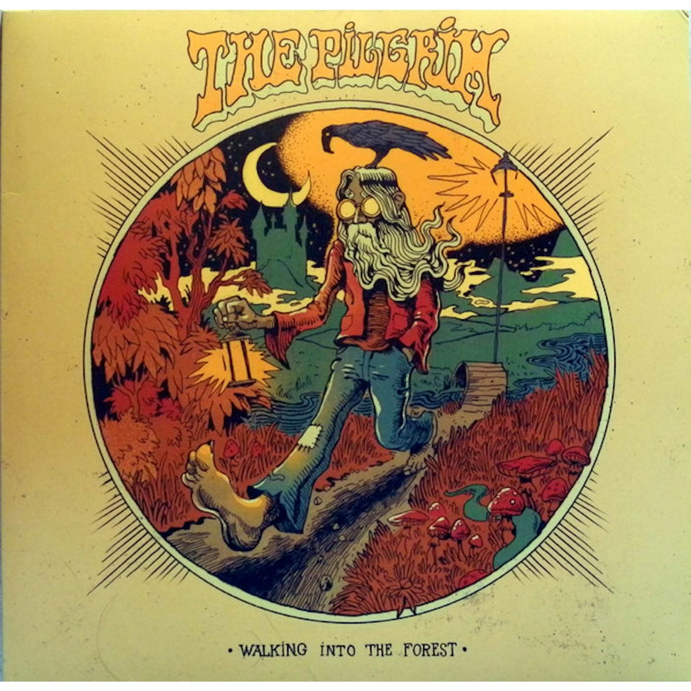 The Pilgrim Walking Into The Forest Vinyl Record