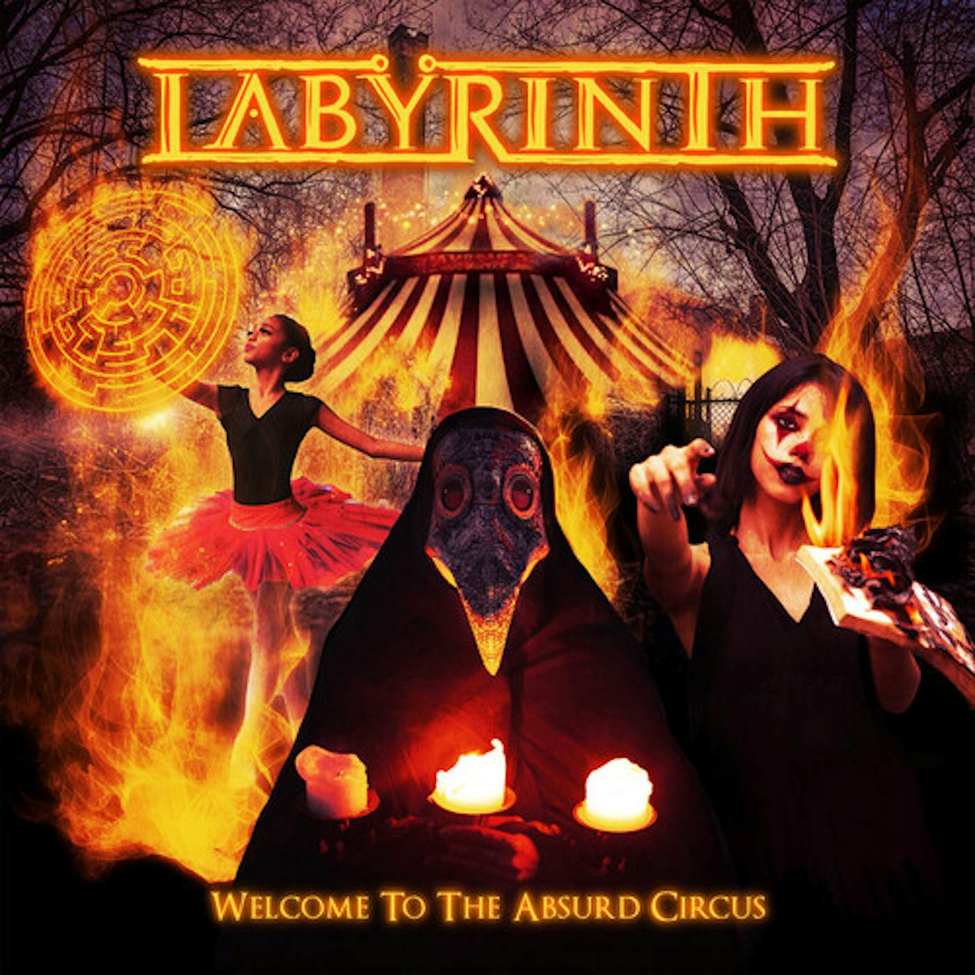 Labyrinth WELCOME TO THE ABSURD CIRCUS CD