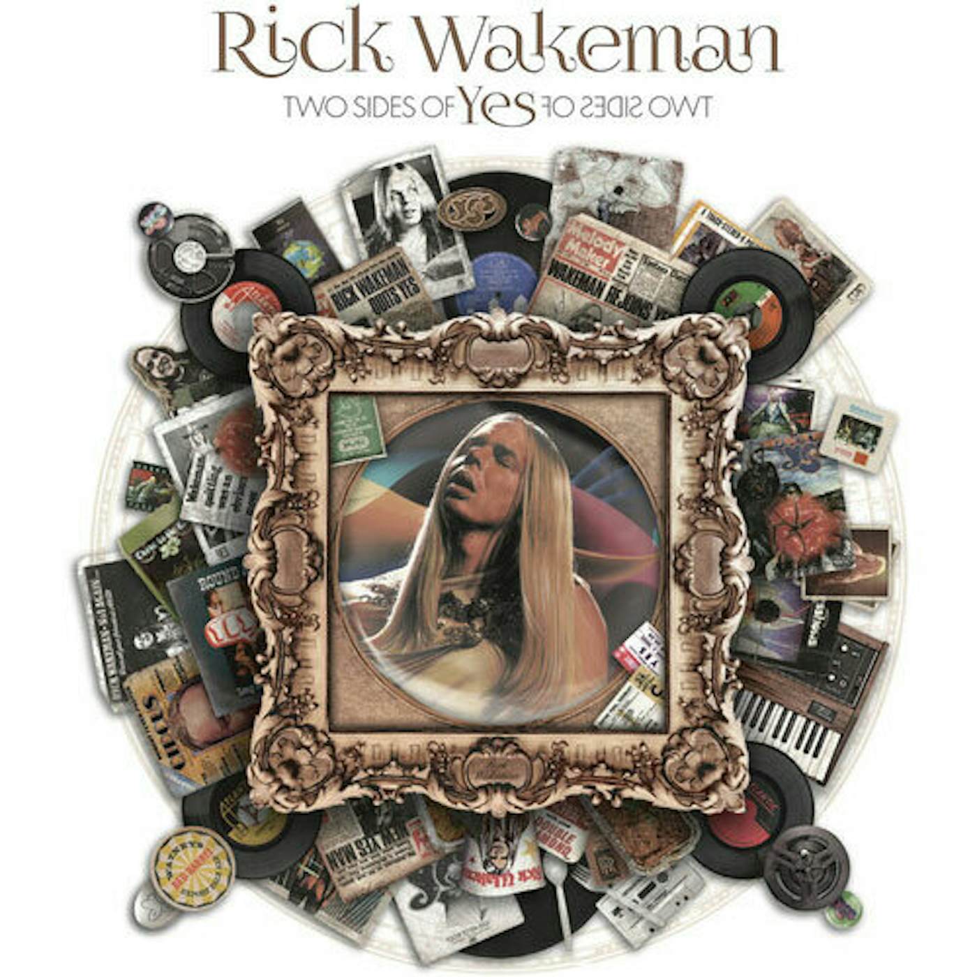 Rick Wakeman TWO SIDES OF YES (WHITE VINYL) Vinyl Record