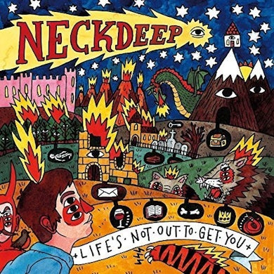 Neck Deep LIFE'S NOT OUT TO GET YOU (TRANSPARENT BLUE VINYL) Vinyl Record
