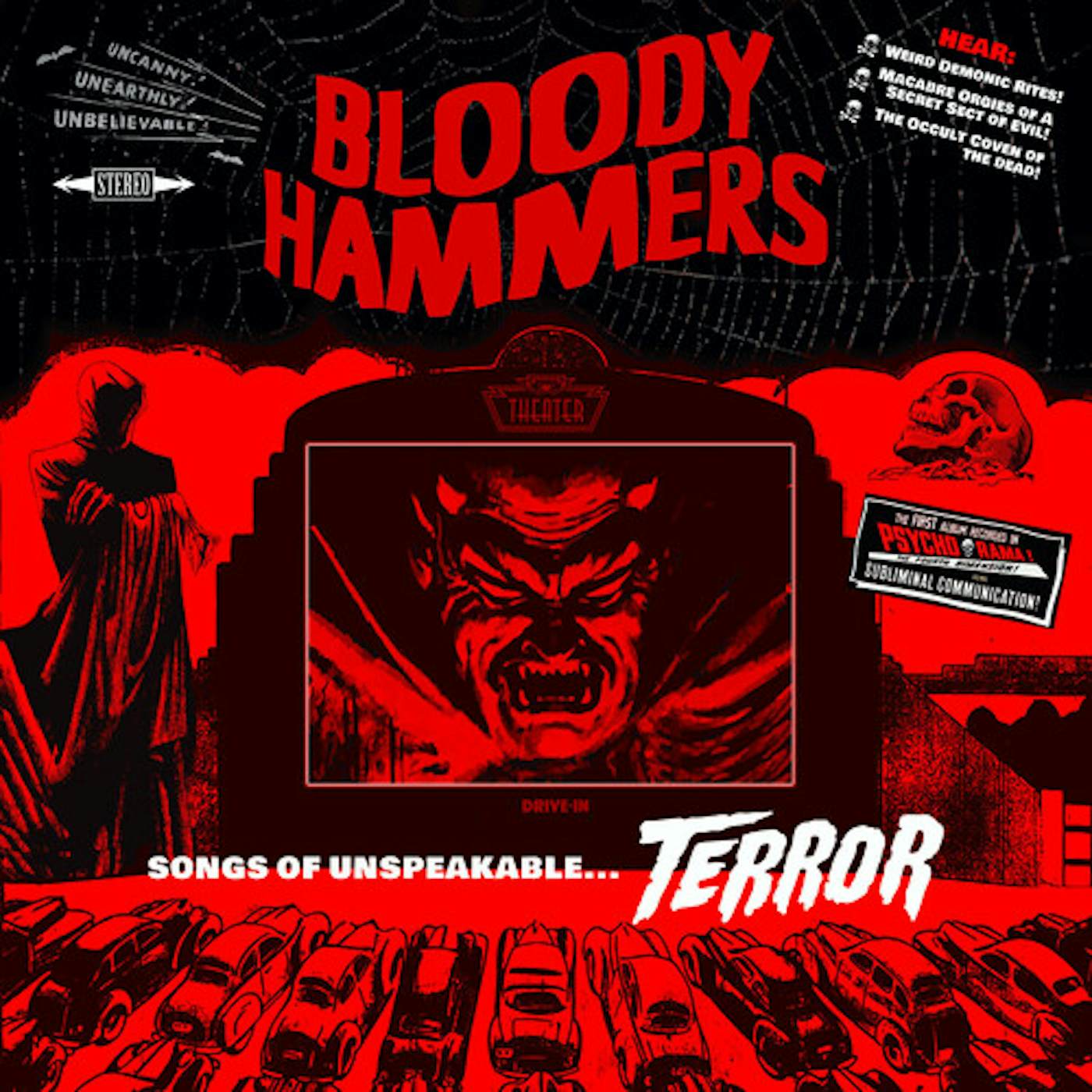 Bloody Hammers Songs Of Unspeakable Terror Vinyl Record