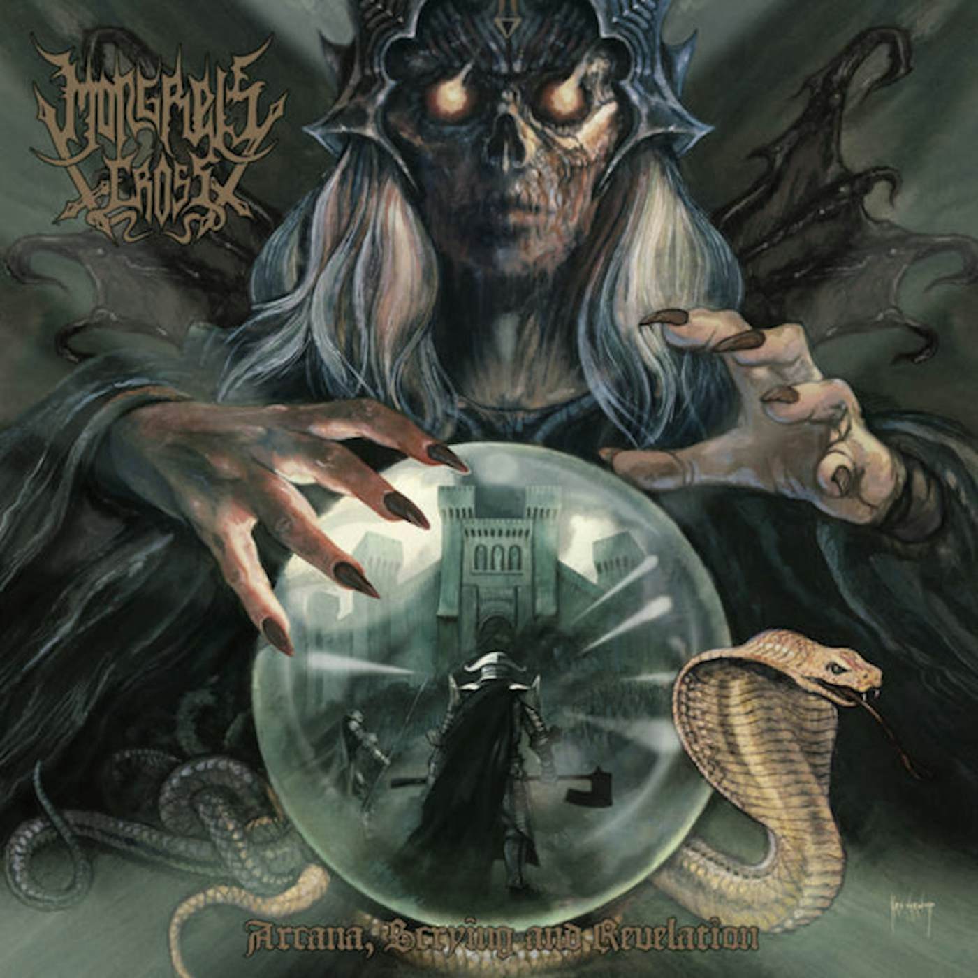 Mongrel's Cross ARCANA SCRYING & REVELATION CD