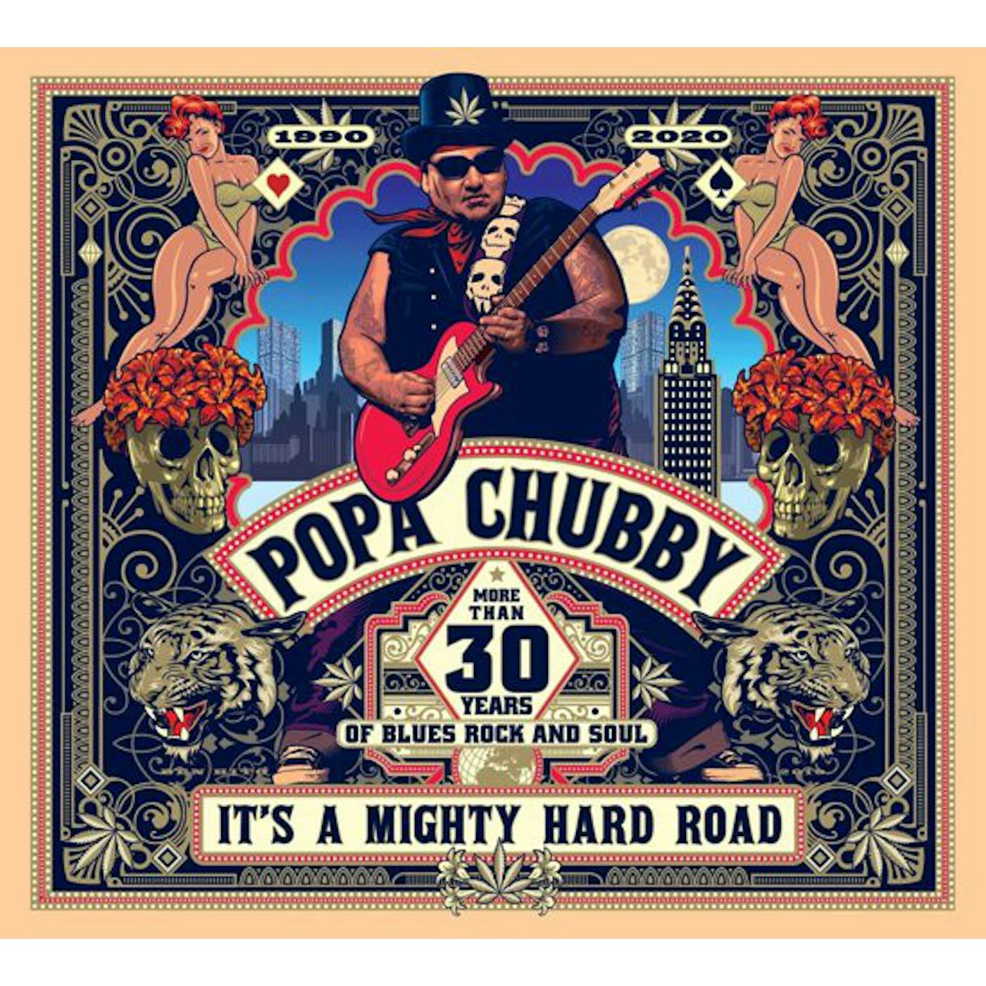 Popa Chubby IT'S A MIGHTY HARD ROAD CD