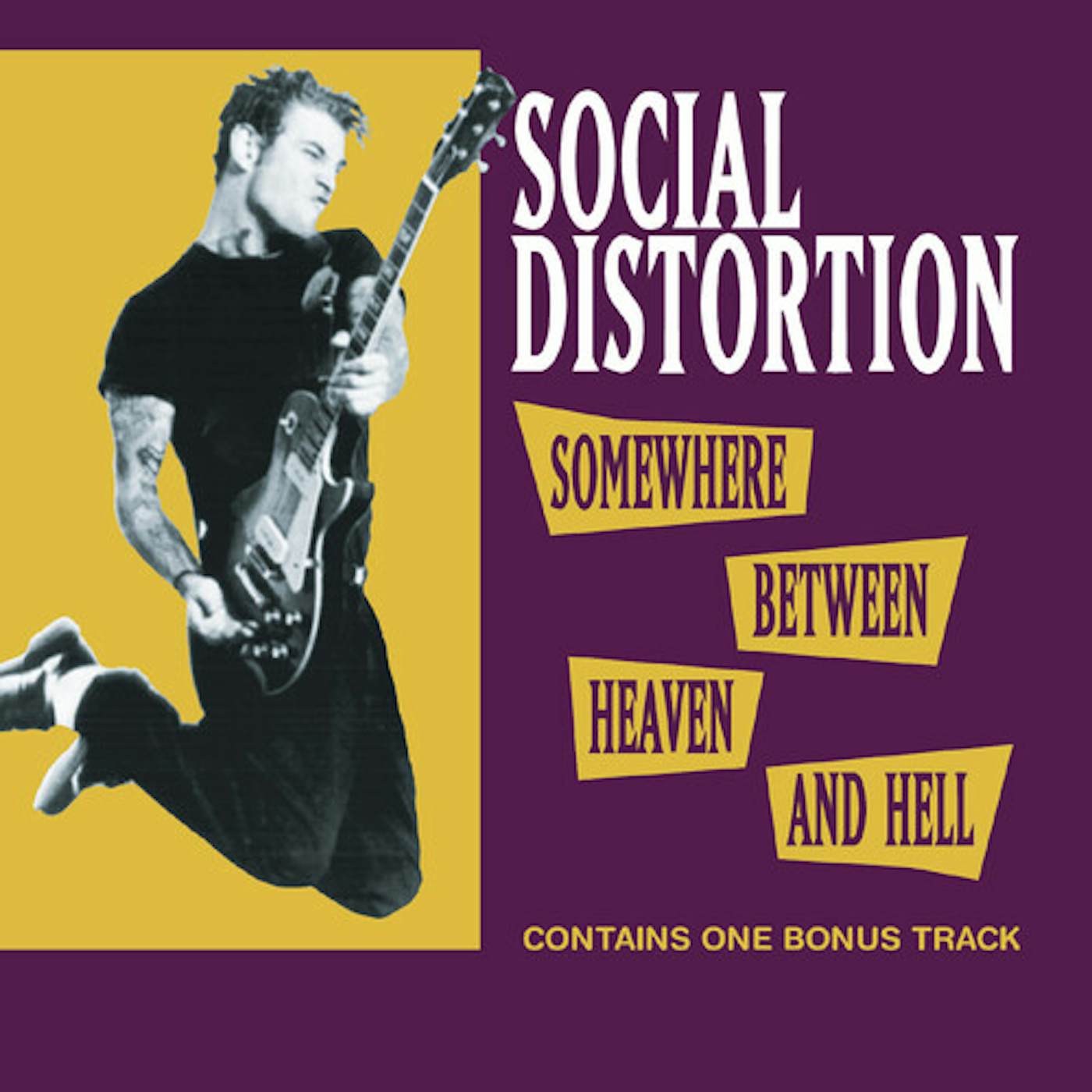 Social Distortion SOMEWHERE BETWEEN HEAVEN & HELL (IMPORT) CD