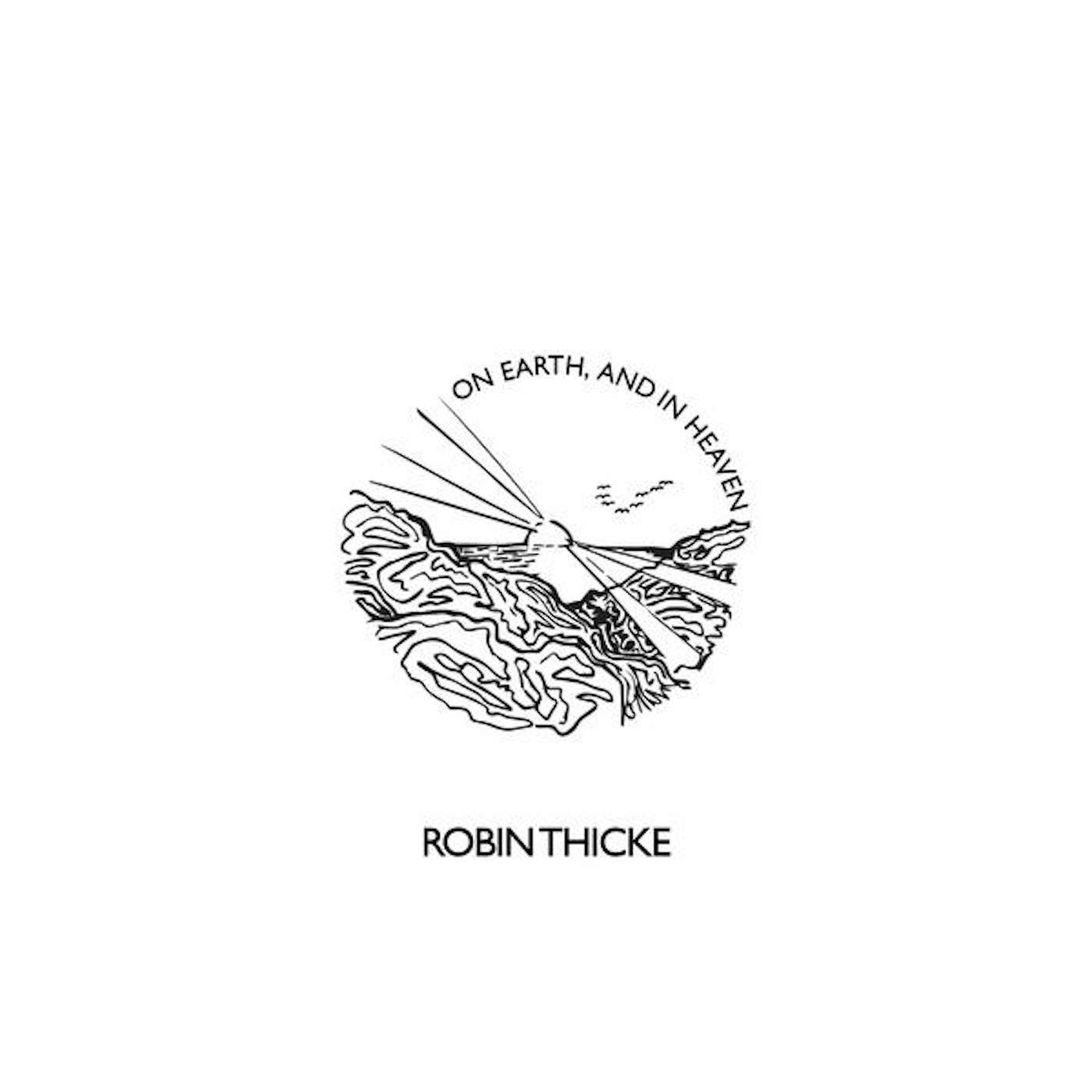 Robin Thicke ON EARTH & IN HEAVEN Vinyl Record