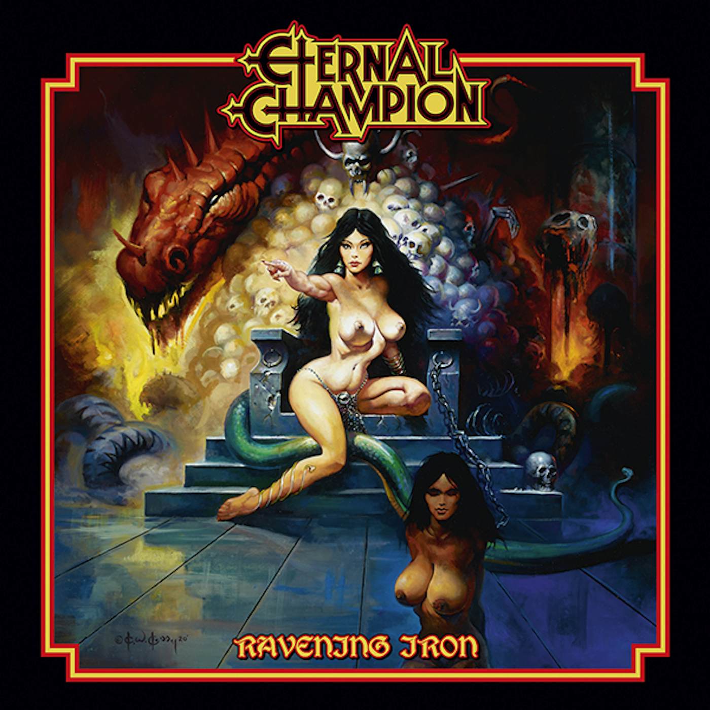 Eternal Champion RAVENING IRON Vinyl Record