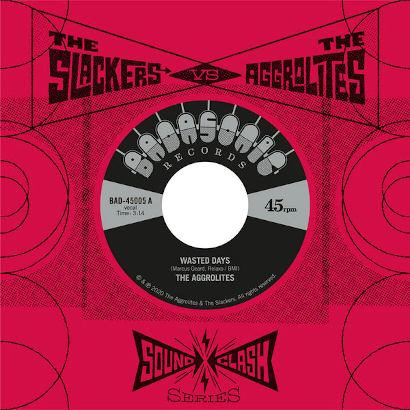 Aggrolites & The Slackers SOUNDCLASH SERIES Vinyl Record