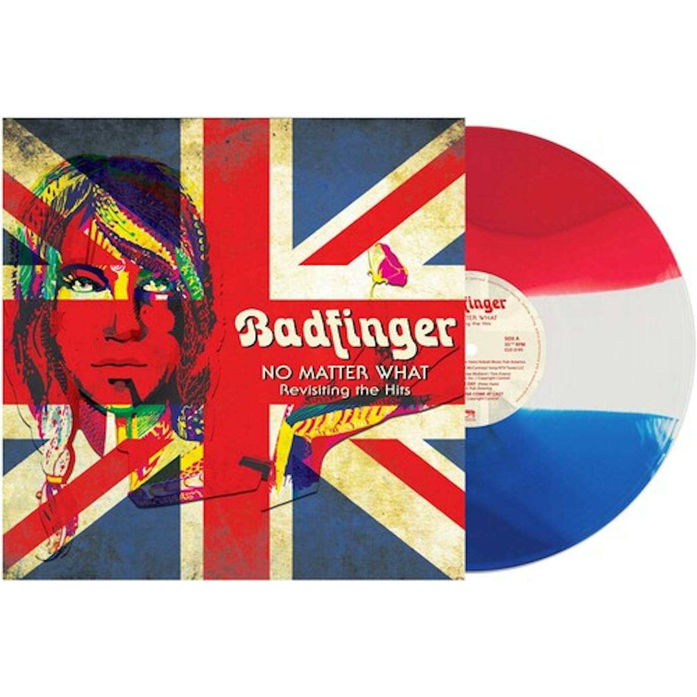 Badfinger NO MATTER WHAT - REVISITING THE HITS (TRI-COLOR) Vinyl Record