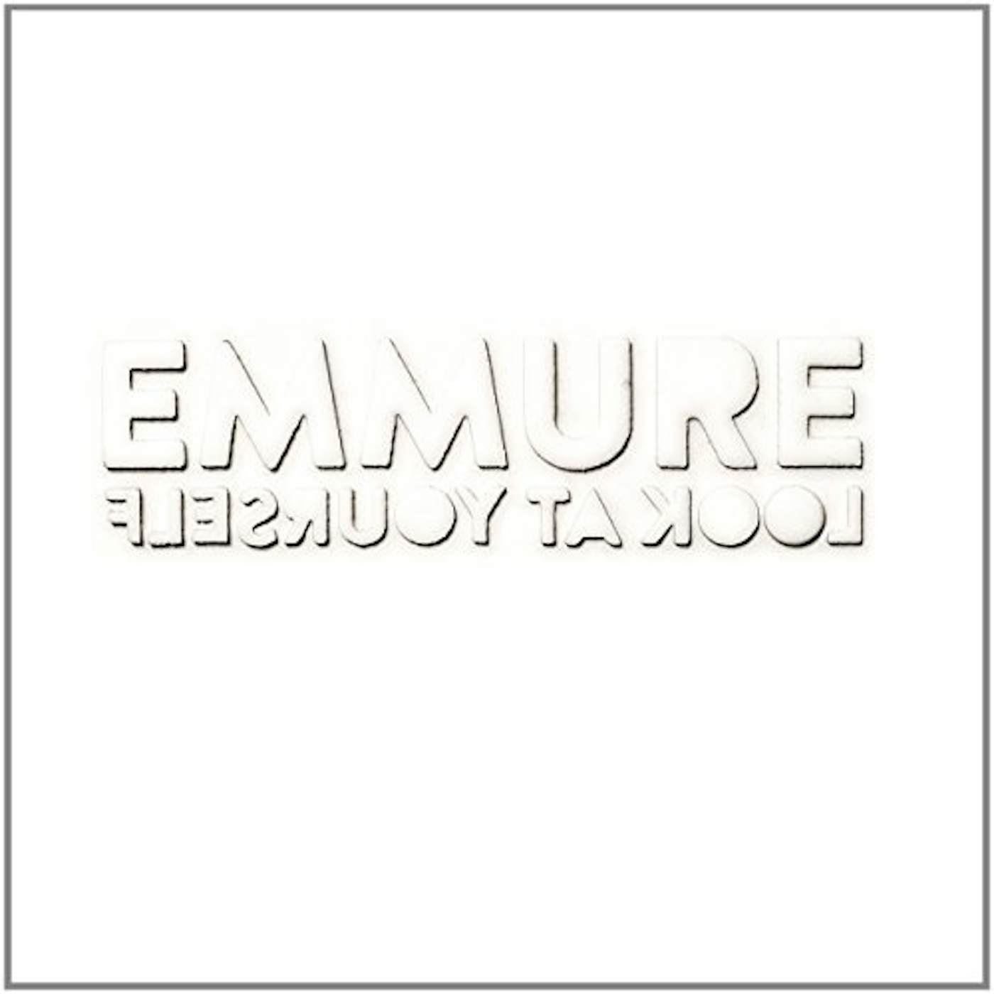 Emmure LOOK AT YOURSELF (WHITE VINYL) Vinyl Record
