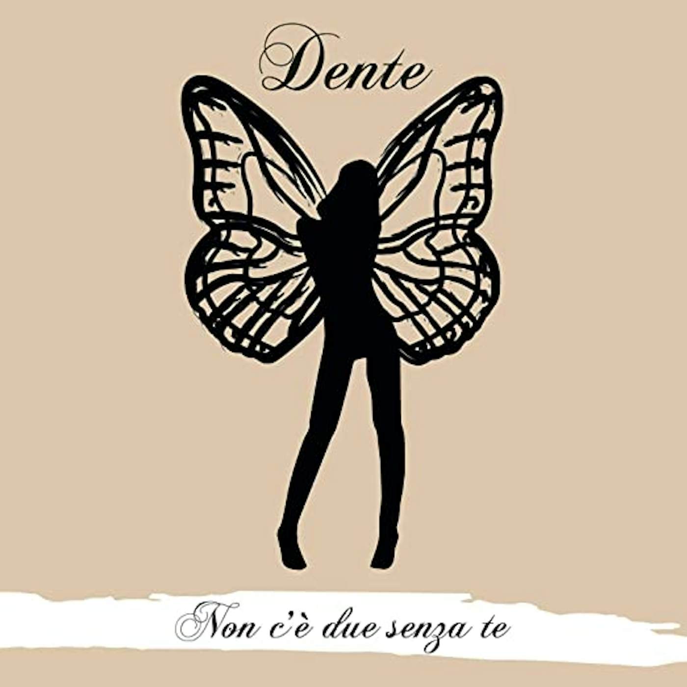 Dente NON C'E DUE SENZA TE Vinyl Record