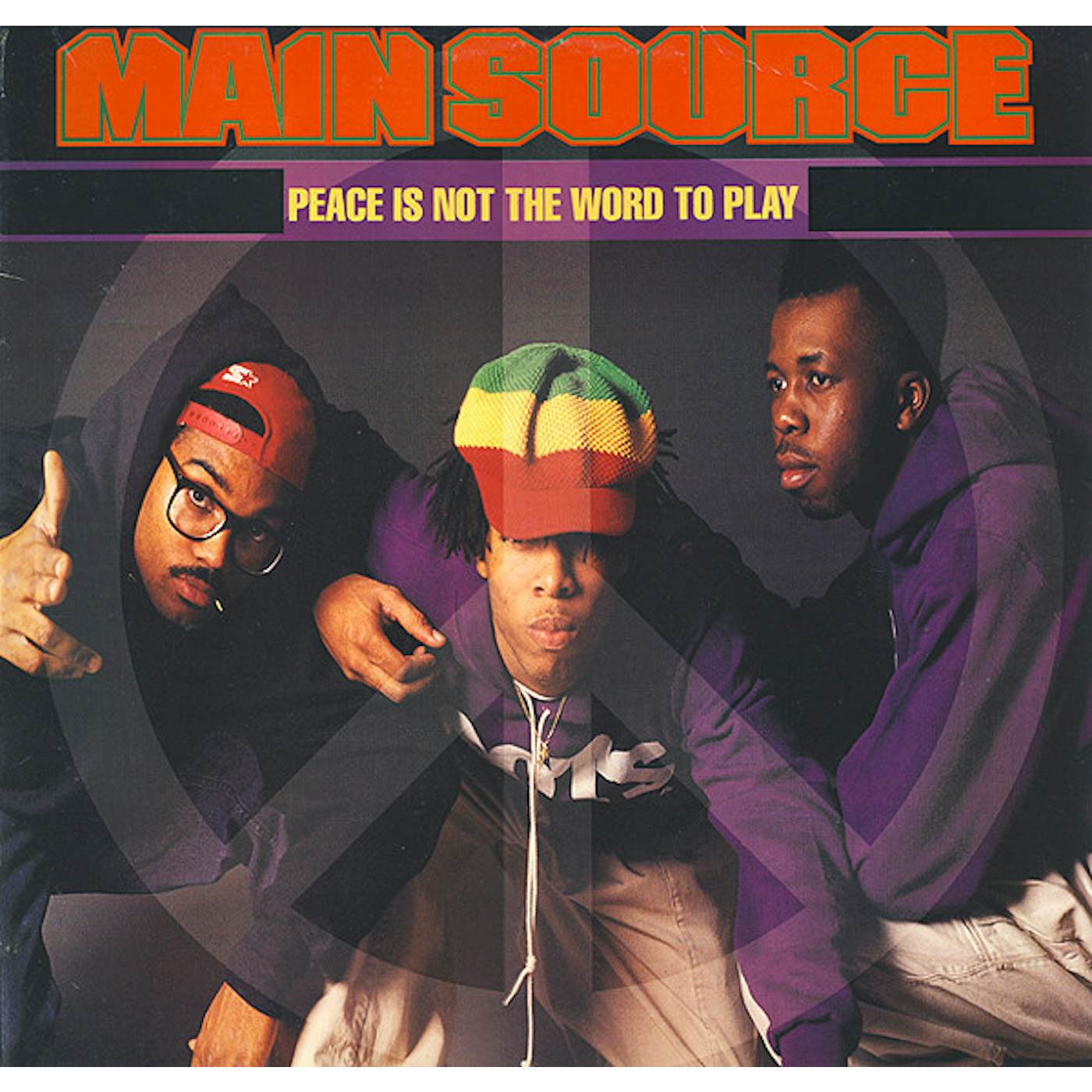 Main Source PEACE IS NOT THE WORD TO PLAY (REMIX) / PEACE IS Vinyl Record