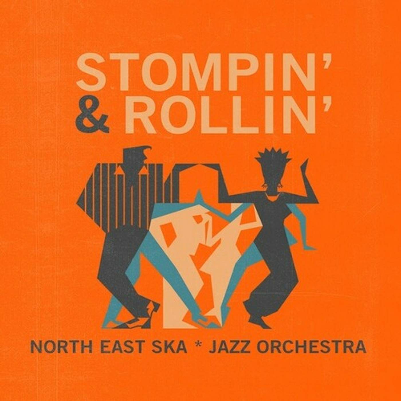 North East Ska Jazz Orchestra STOMPIN & ROLLIN Vinyl Record