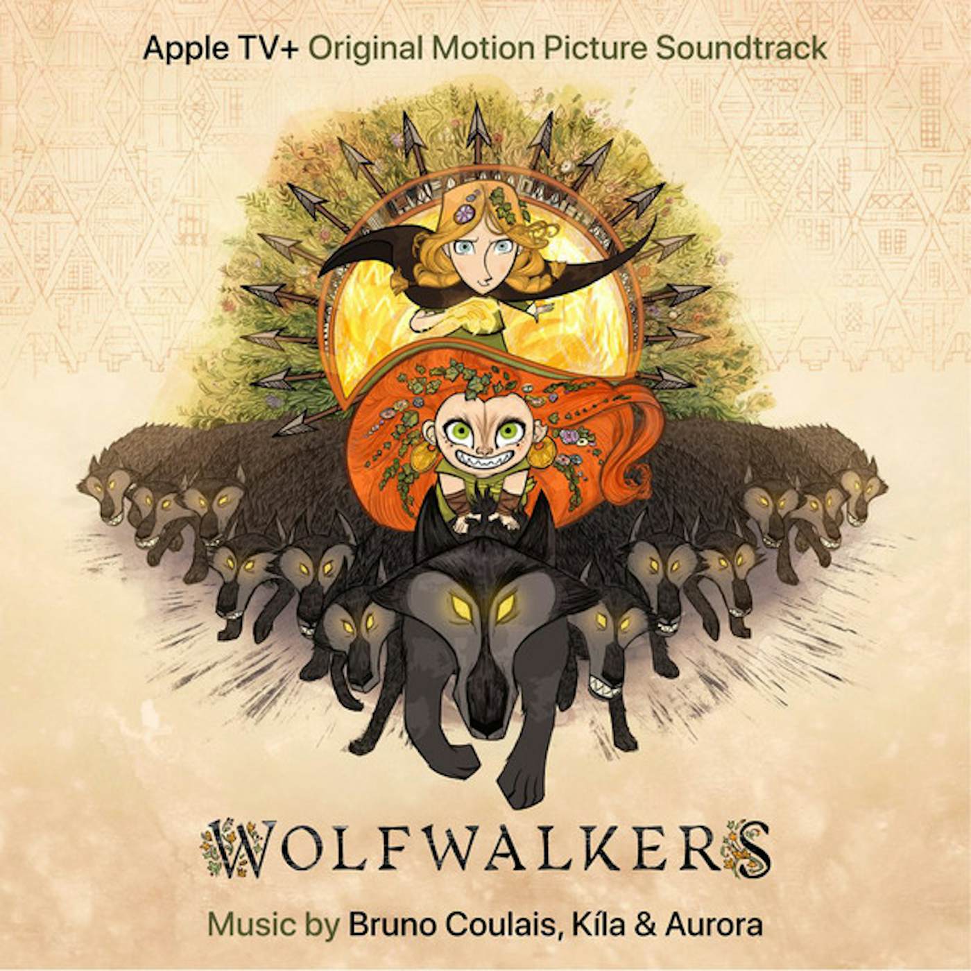 Bruno Coulais / Kila / Aurora WOLFWALKERS / Original Soundtrack Vinyl Record