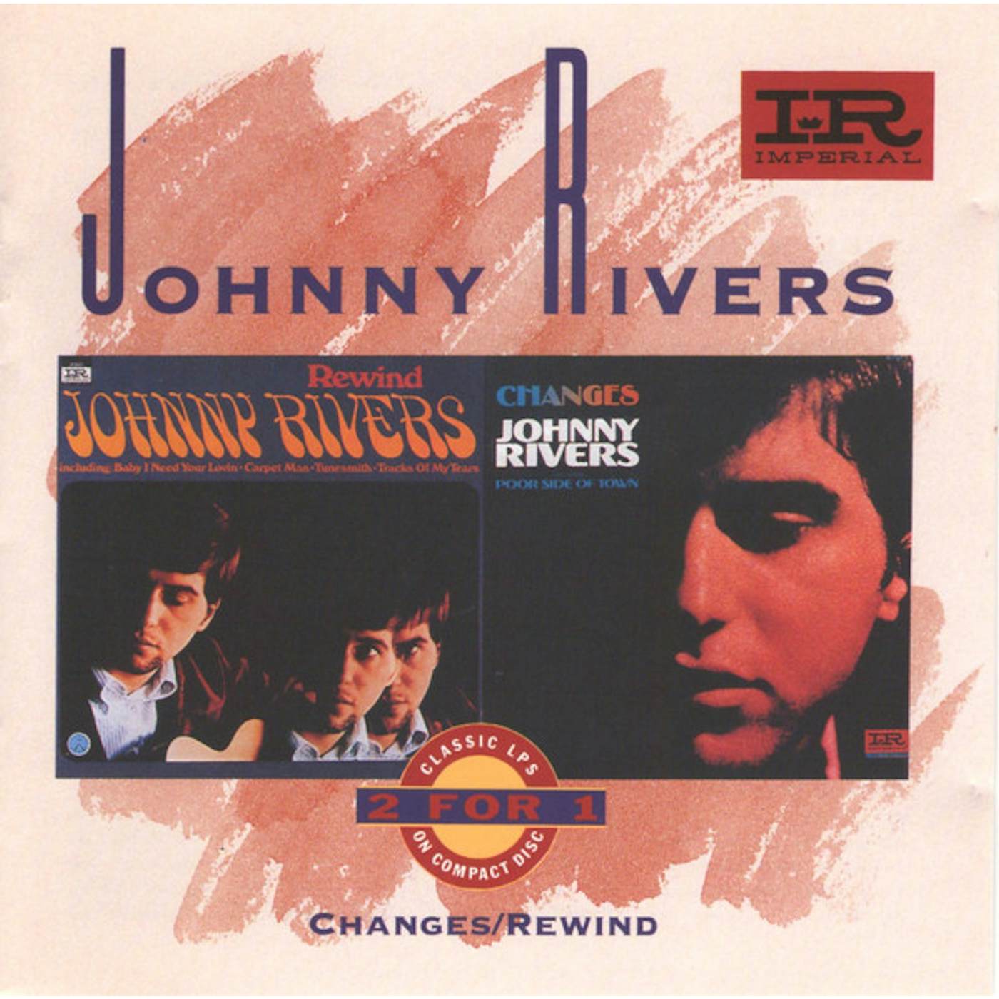Johnny Rivers CHANGES / REWIND CD