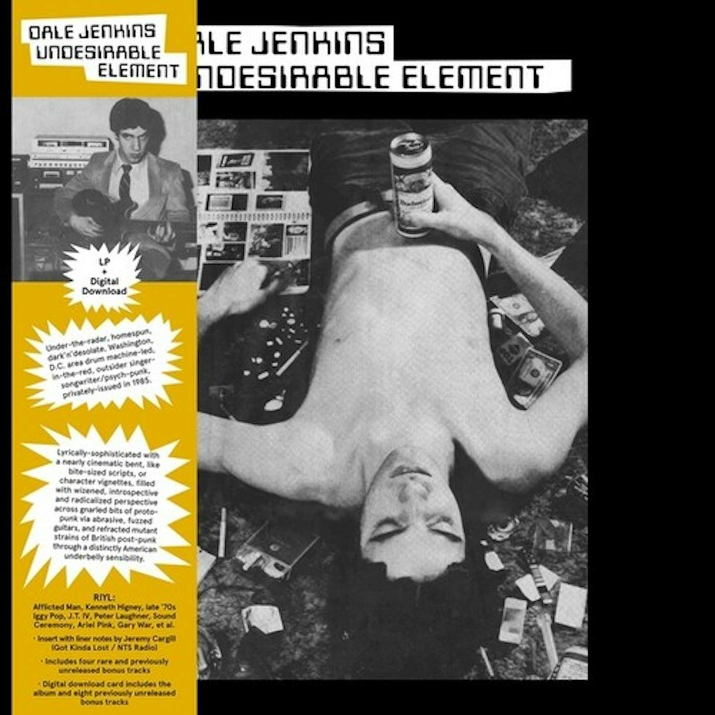 Dale Jenkins UNDESIRABLE ELEMENT CD