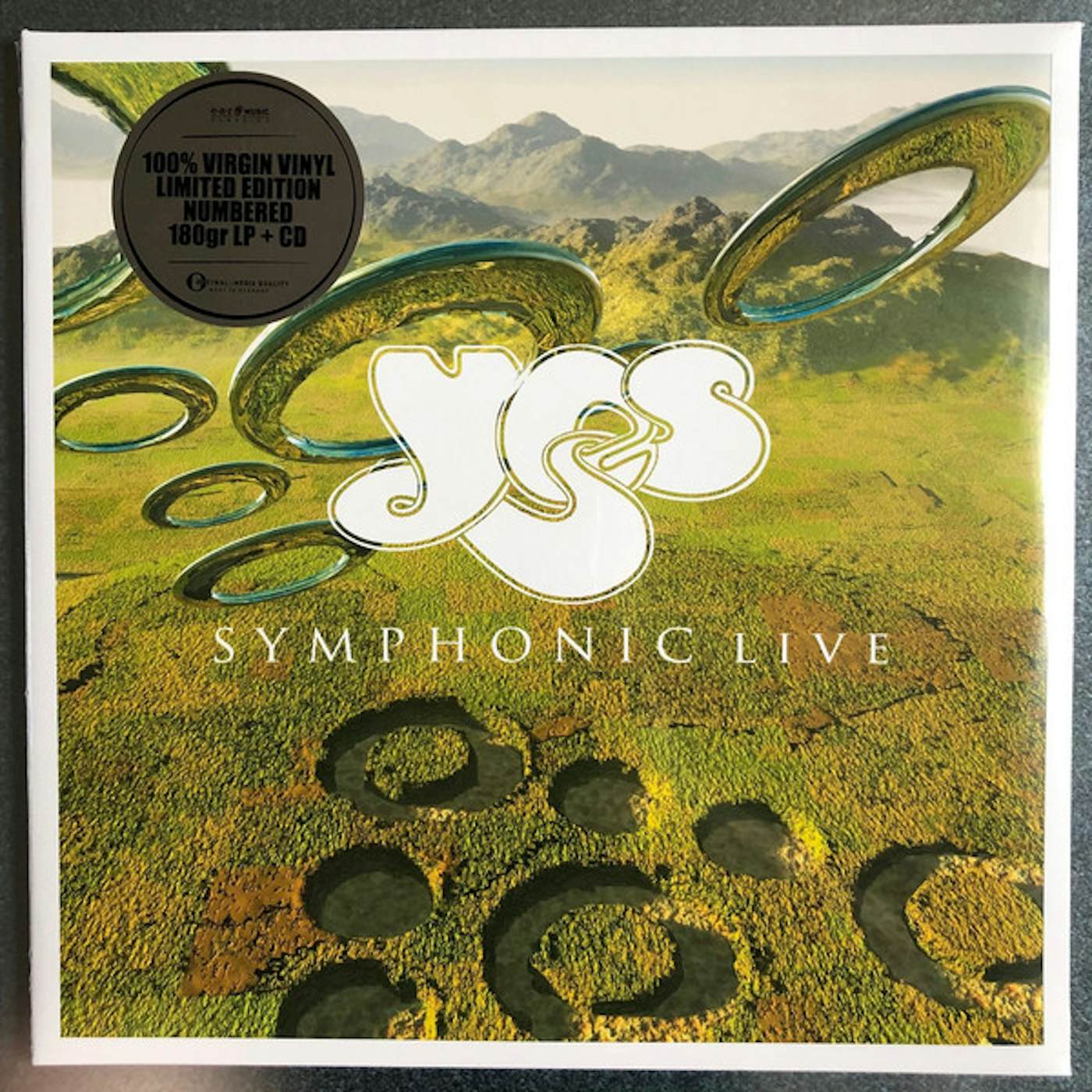 Yes SYMPHONIC LIVE - LIVE IN AMSTERDAM 2001 (2LP) Vinyl Record