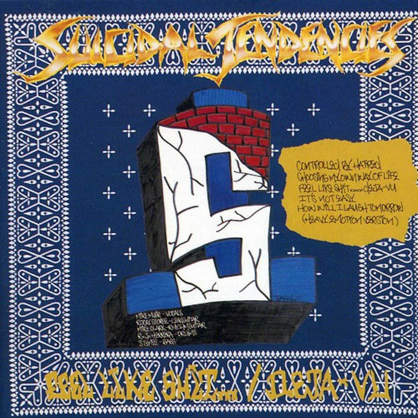 Suicidal Tendencies CONTROLLED BY HATRED / FEEL LIKE SHIT CD