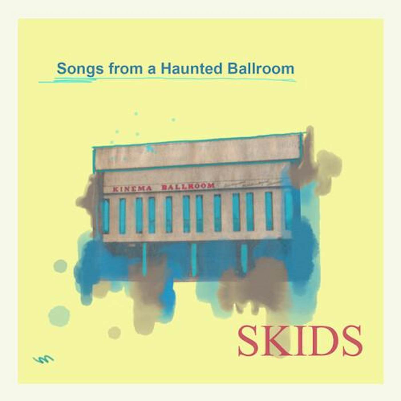 Skids SONGS FROM THE HAUNTED (YELLOW & BLUE VINYL) Vinyl Record