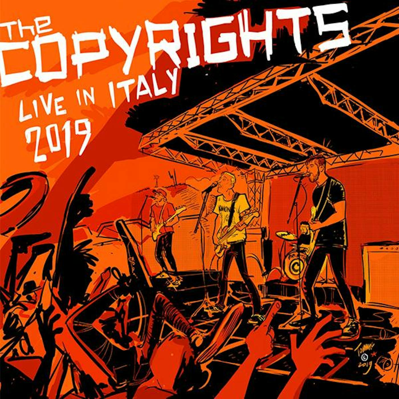 The Copyrights Live in Italy 2019 Vinyl Record