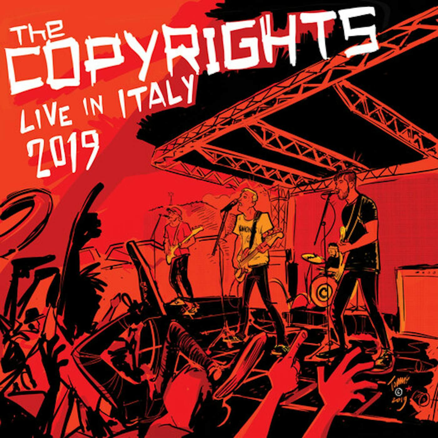 The Copyrights Live in Italy 2019 Vinyl Record
