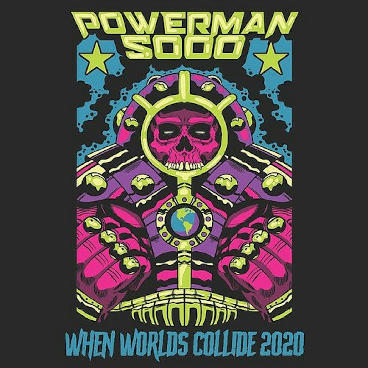 Powerman 5000 WHEN WORLDS COLLIDE Vinyl Record