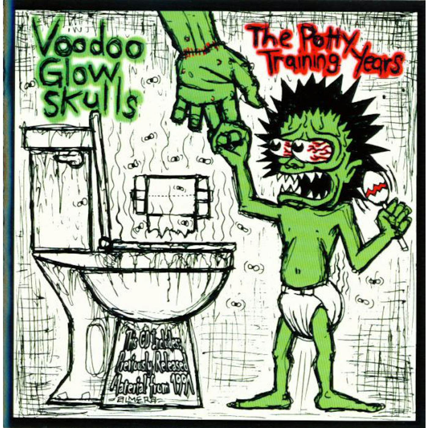 Voodoo Glow Skulls POTTY TRAINING YEARS Vinyl Record