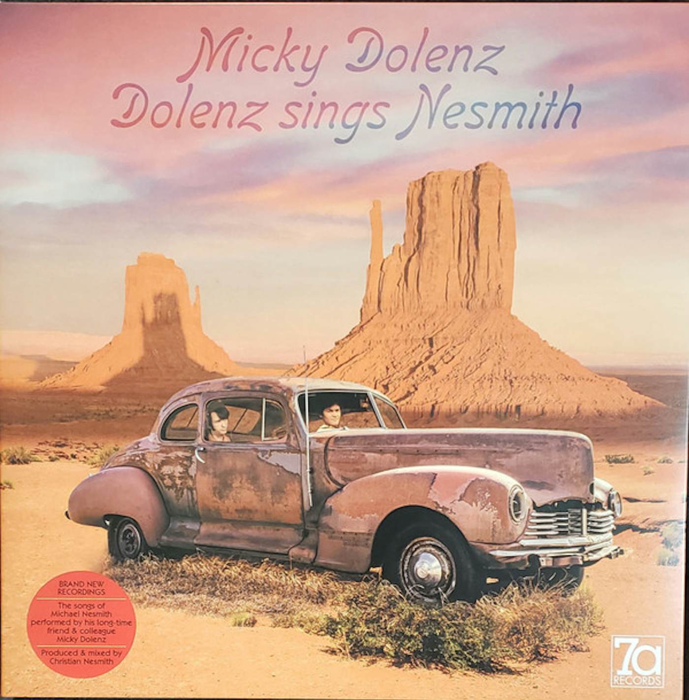 Micky Dolenz SINGS NESMITH Vinyl Record