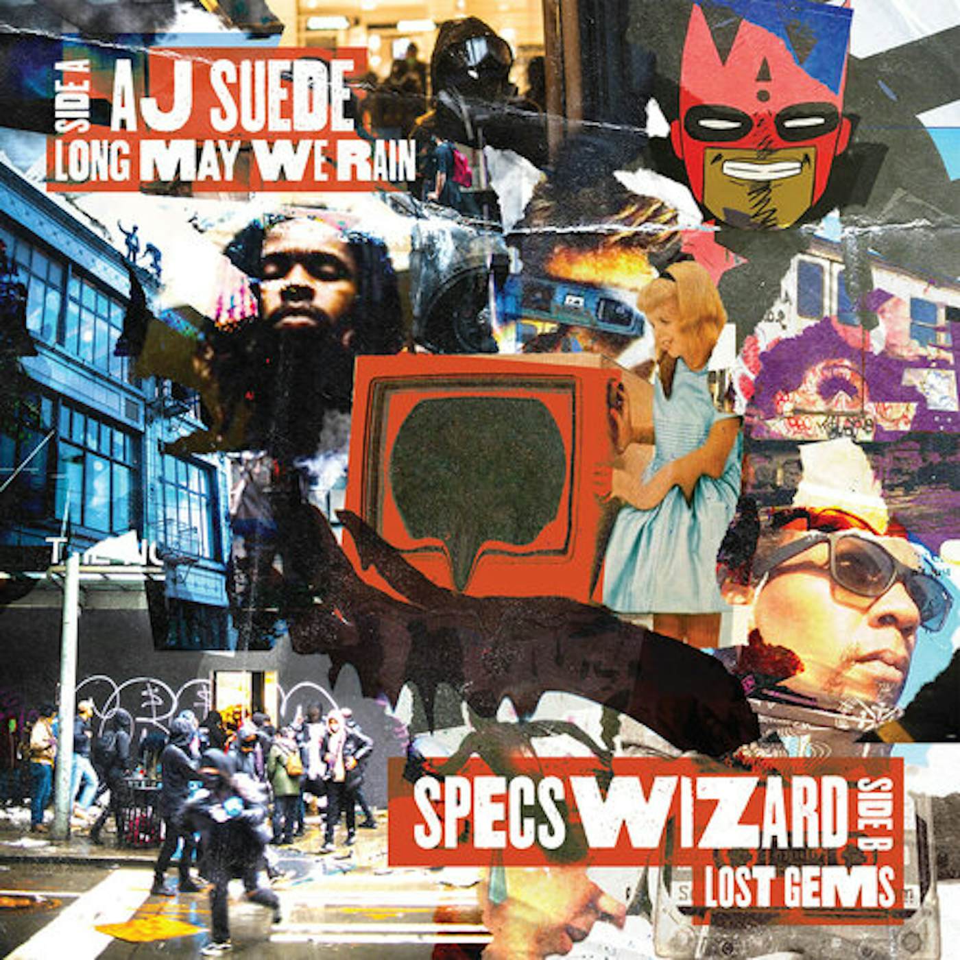 Aj Suede / Specswizard LONG MAY WE RAIN / LOST GEMS Vinyl Record