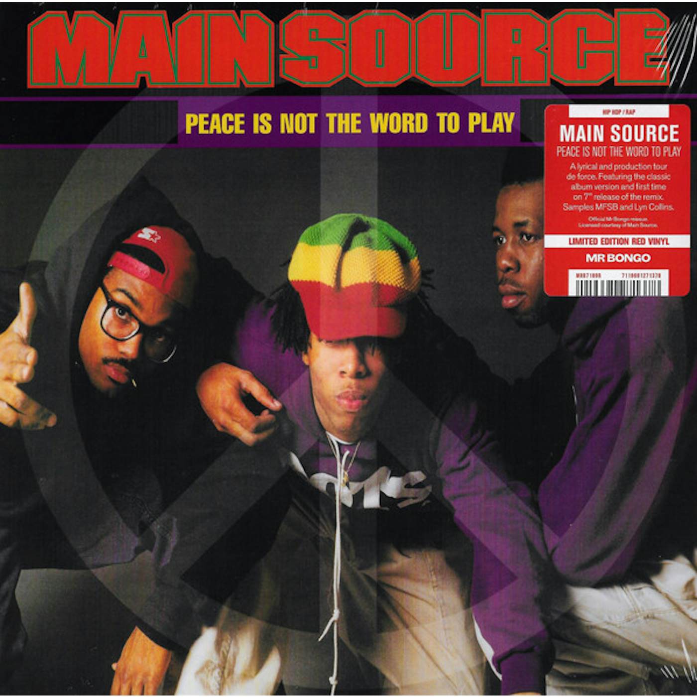 Main Source Peace Is Not The Word To Play Vinyl Record