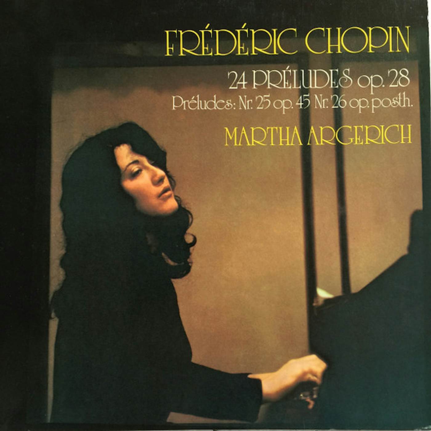 Chopin / Martha Argerich CHOPIN: 24 PRELUDES OP 28 Vinyl Record