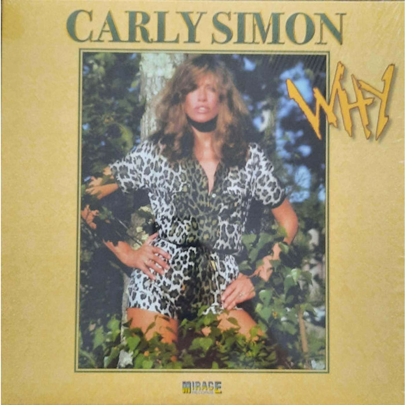 Carly Simon Why Vinyl Record